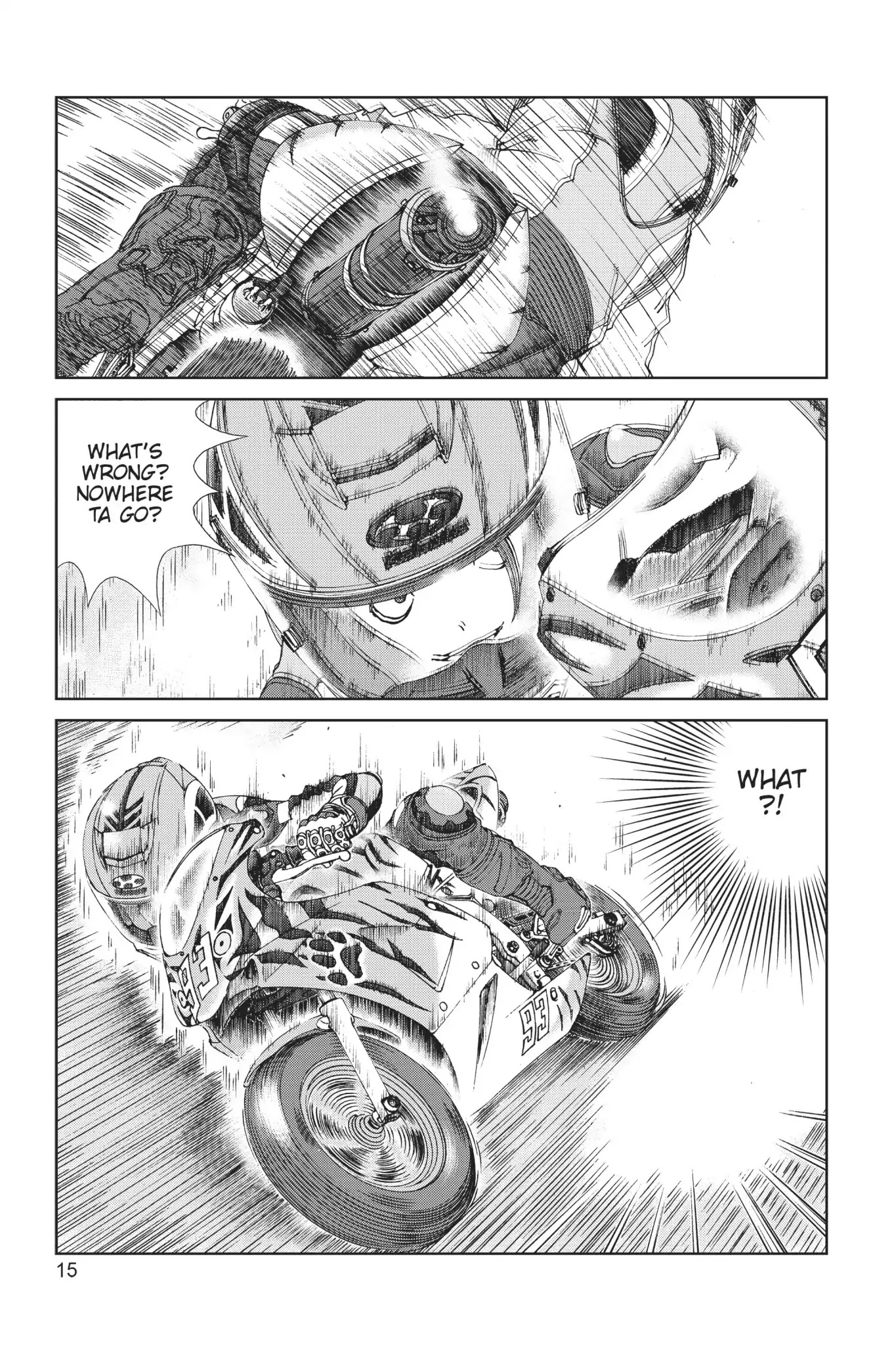Toppu GP Chapter 11 page 16 - Chapter 11: Lap 11: Reading The Line