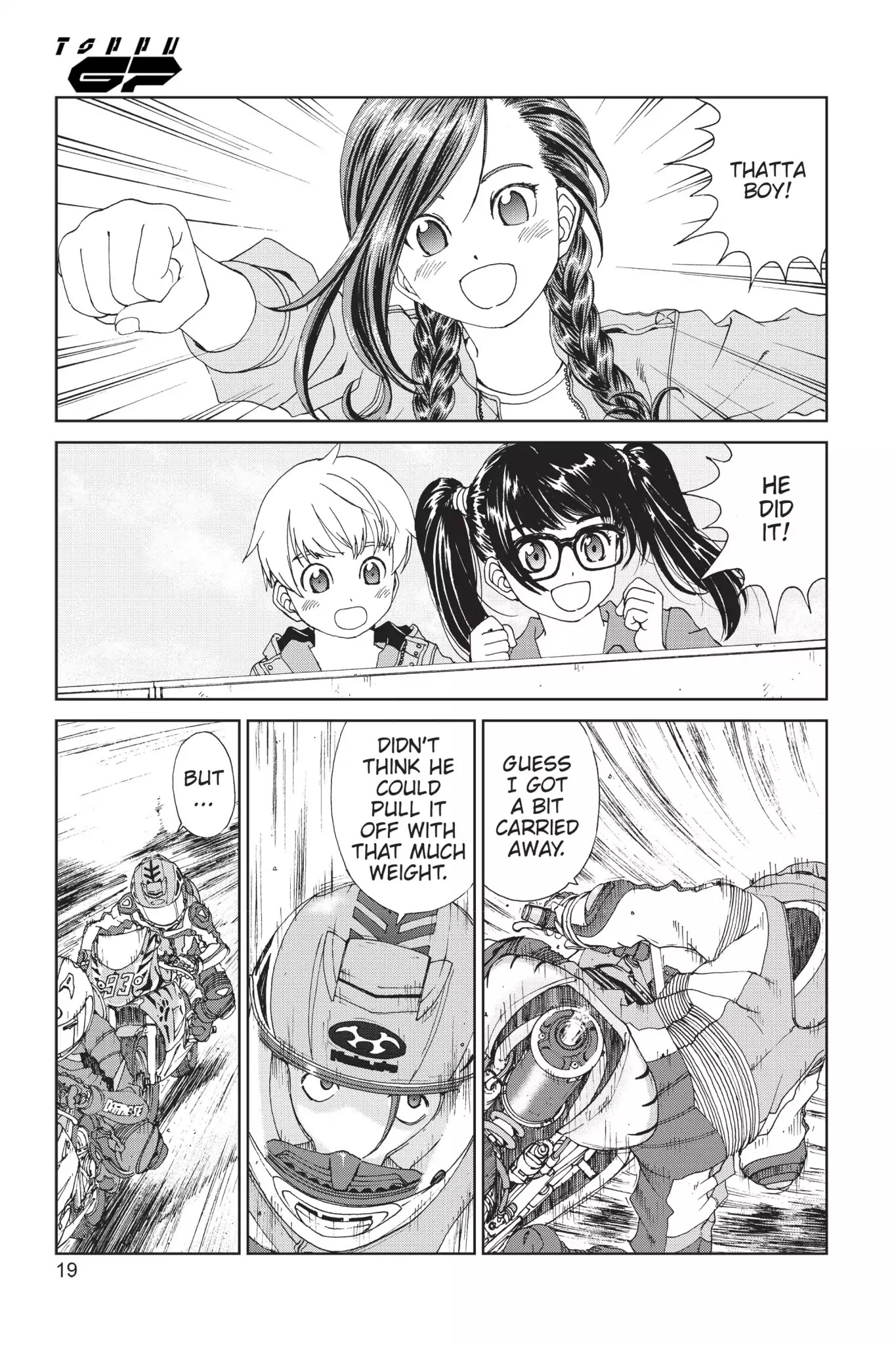 Toppu GP Chapter 11 page 19 - Chapter 11: Lap 11: Reading The Line