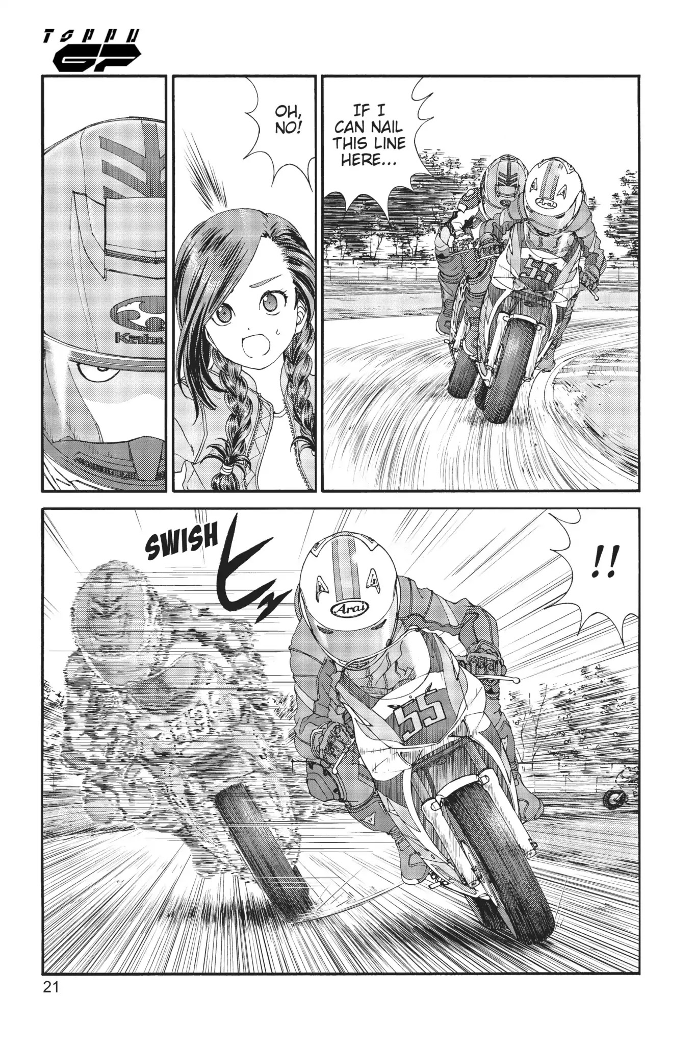 Toppu GP Chapter 11 page 21 - Chapter 11: Lap 11: Reading The Line