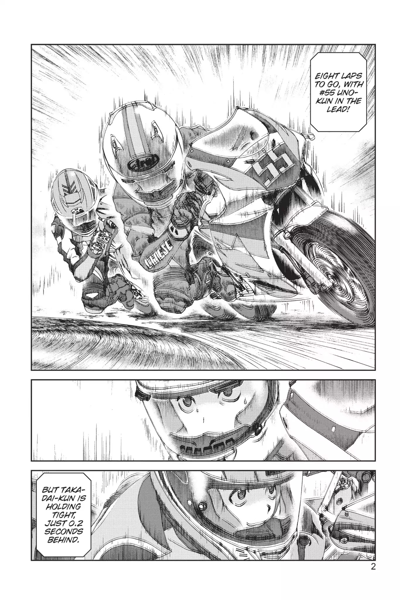 Toppu GP Chapter 11 page 3 - Chapter 11: Lap 11: Reading The Line