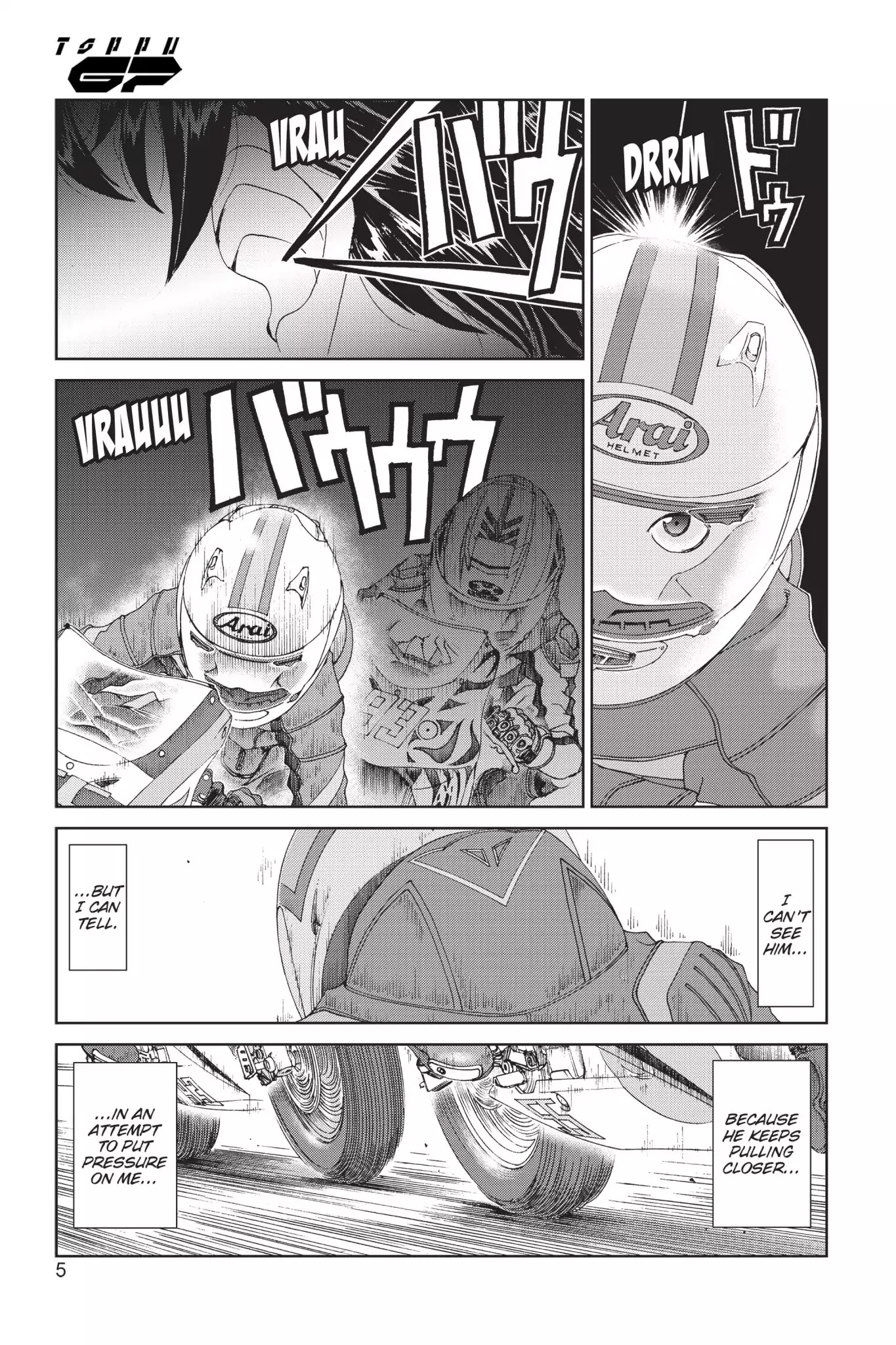 Toppu GP Chapter 11 page 6 - Chapter 11: Lap 11: Reading The Line