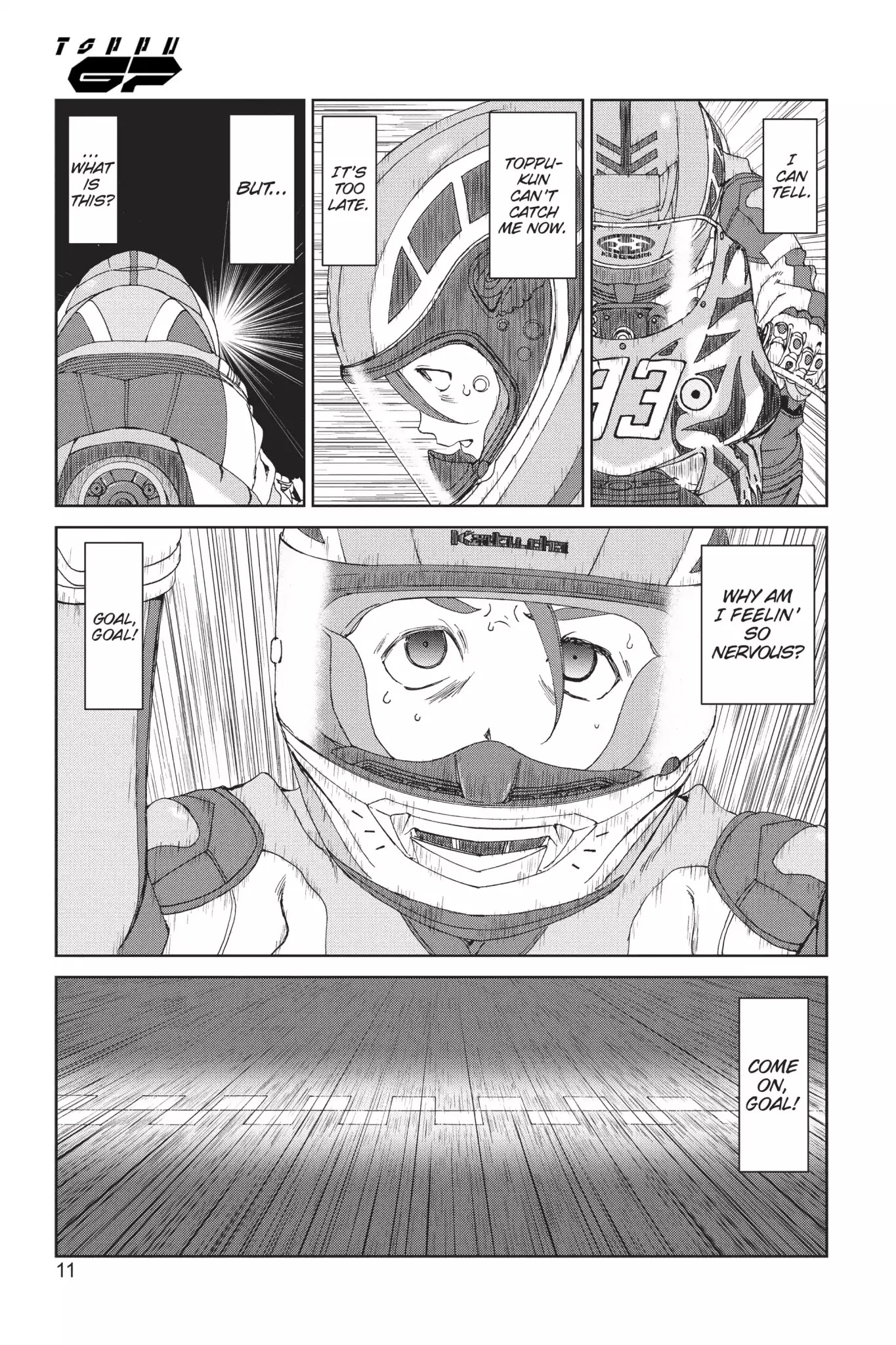 Toppu GP Chapter 12 page 12 - Chapter 12: Lap 12: True "Love"
