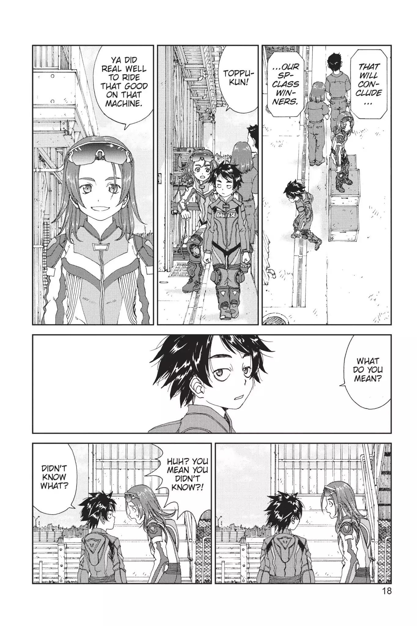 Toppu GP Chapter 12 page 18 - Chapter 12: Lap 12: True "Love"