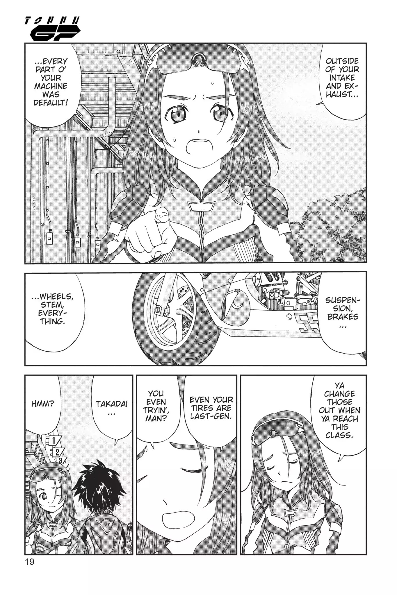Toppu GP Chapter 12 page 19 - Chapter 12: Lap 12: True "Love"