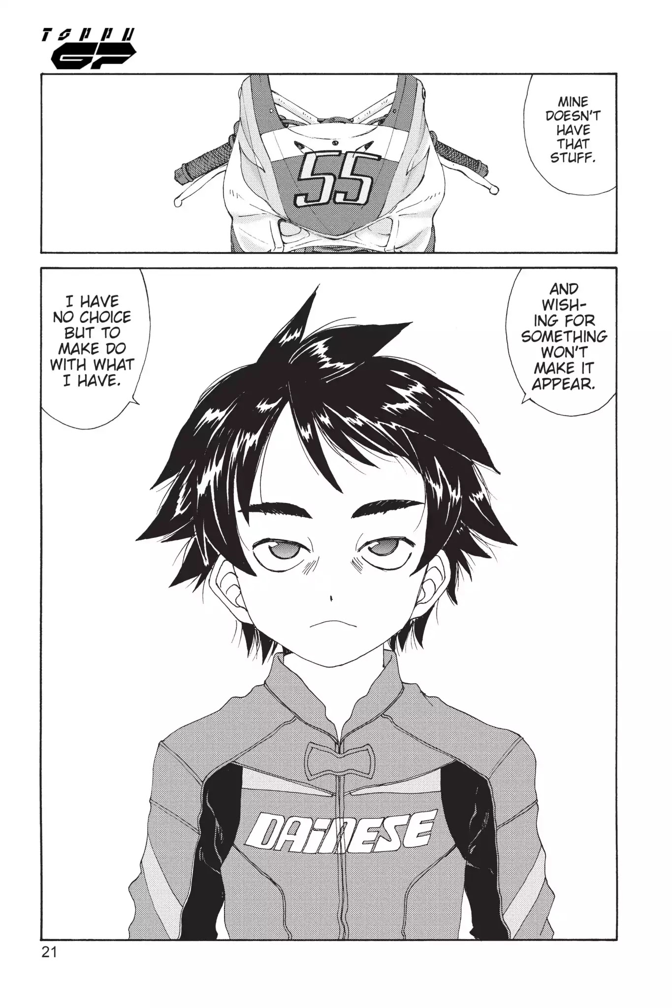 Toppu GP Chapter 12 page 21 - Chapter 12: Lap 12: True "Love"