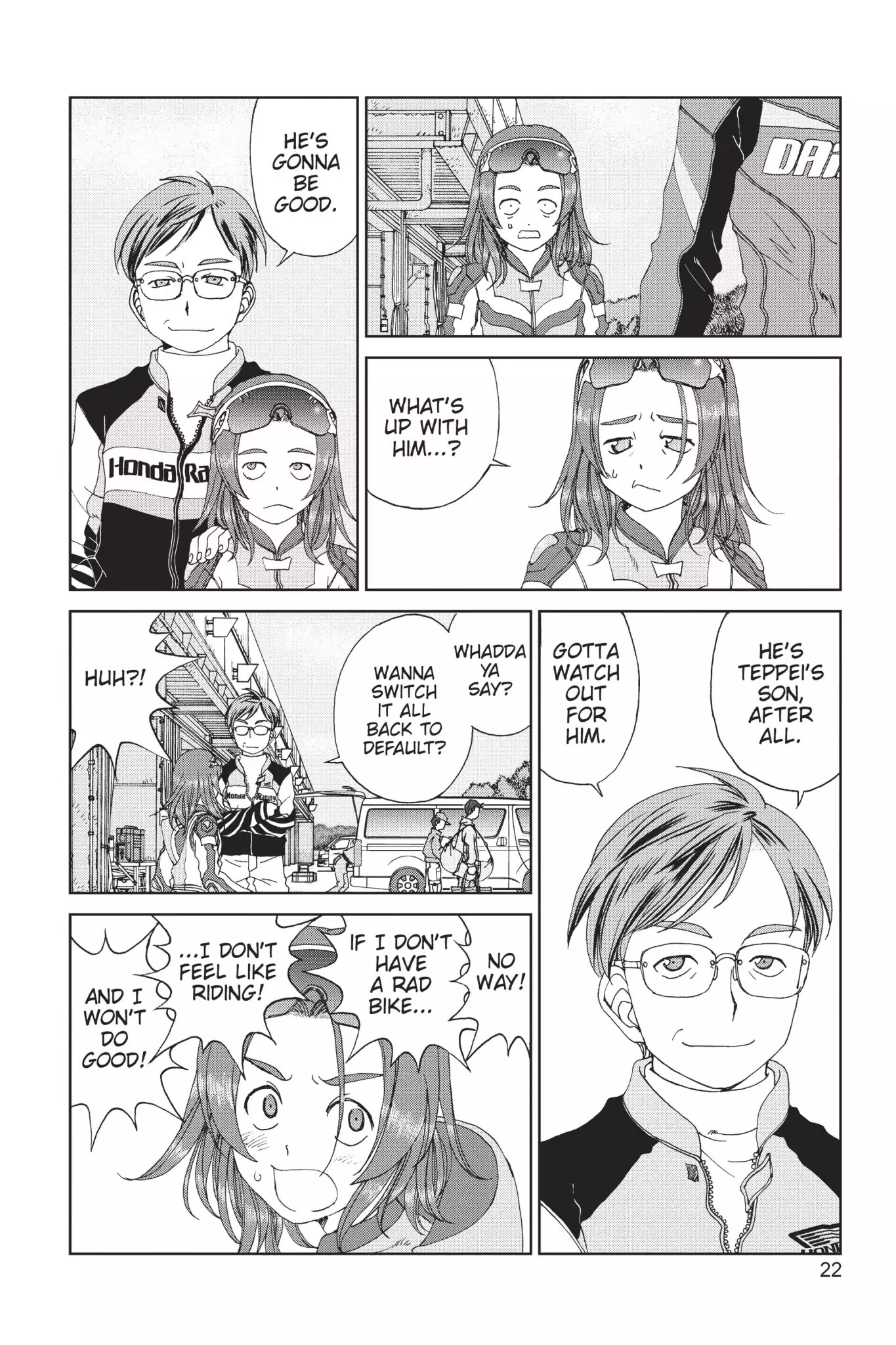 Toppu GP Chapter 12 page 22 - Chapter 12: Lap 12: True "Love"