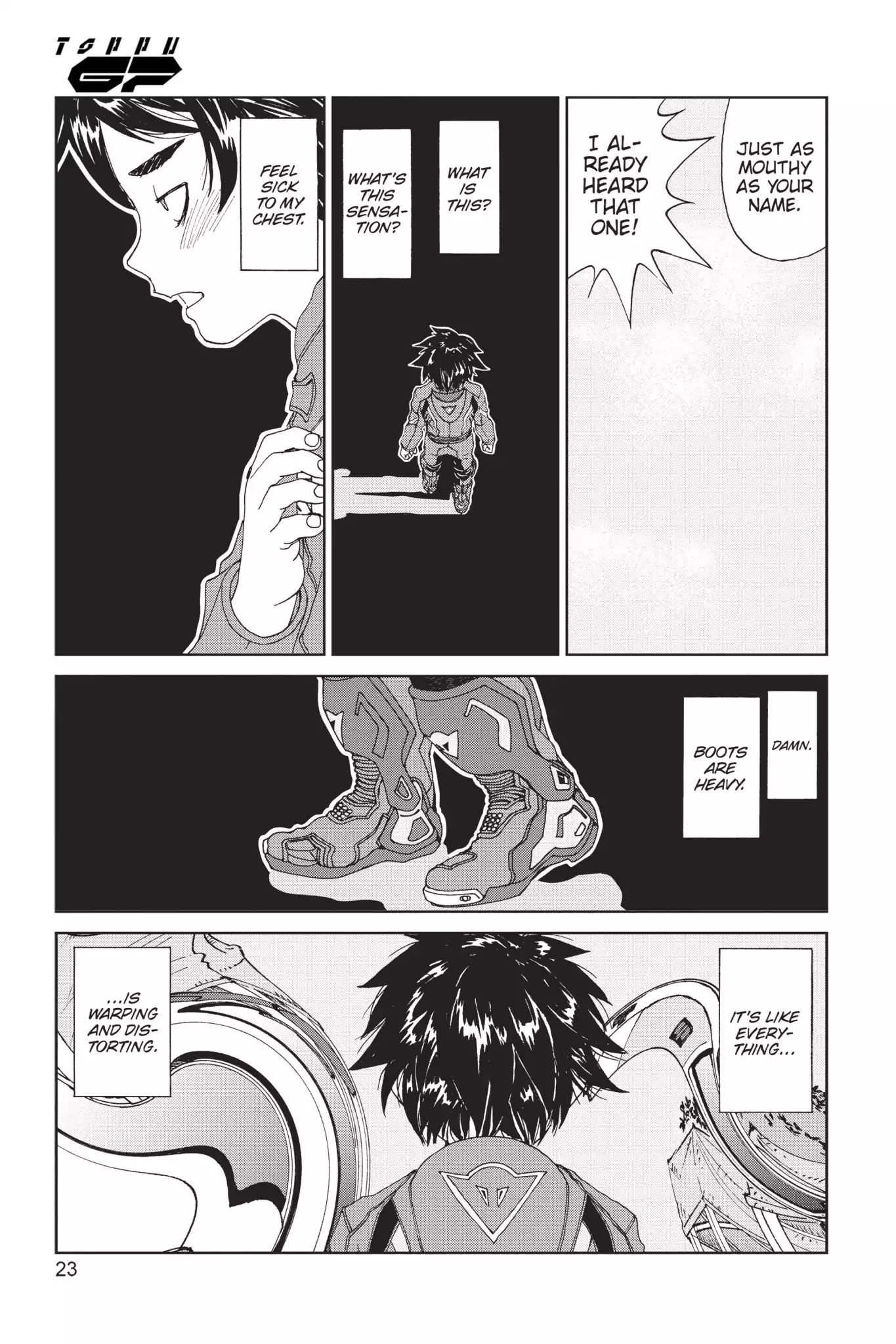 Toppu GP Chapter 12 page 23 - Chapter 12: Lap 12: True "Love"
