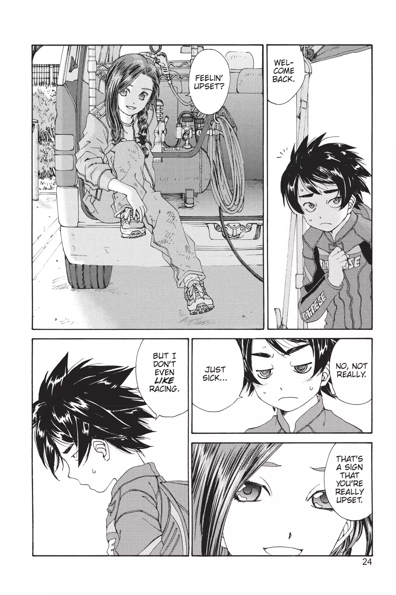 Toppu GP Chapter 12 page 24 - Chapter 12: Lap 12: True "Love"
