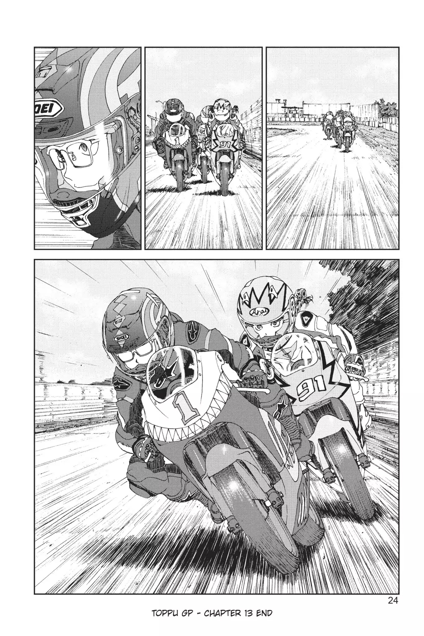 Toppu GP Chapter 13 page 25 - Chapter 13: Lap 13: 250CC Class