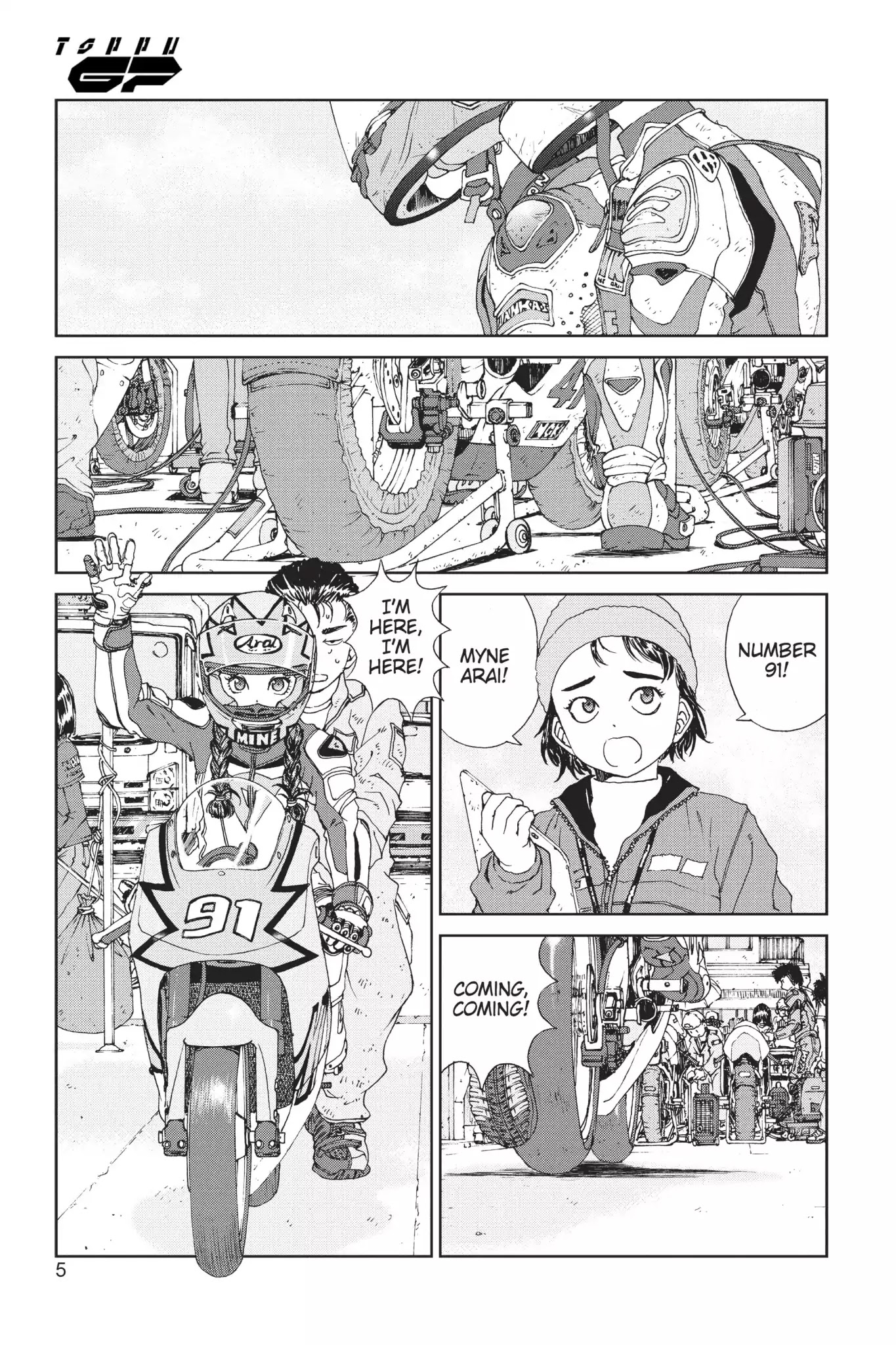 Toppu GP Chapter 13 page 6 - Chapter 13: Lap 13: 250CC Class