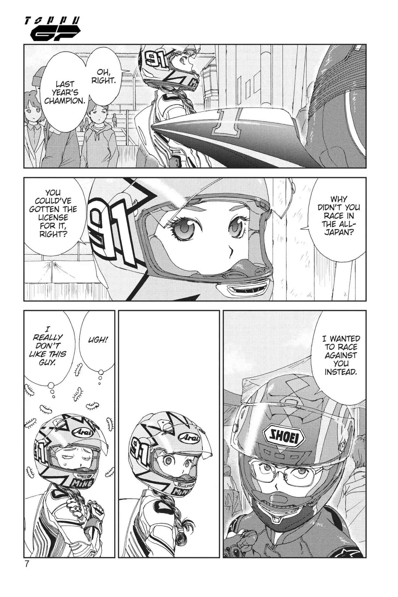Toppu GP Chapter 13 page 8 - Chapter 13: Lap 13: 250CC Class