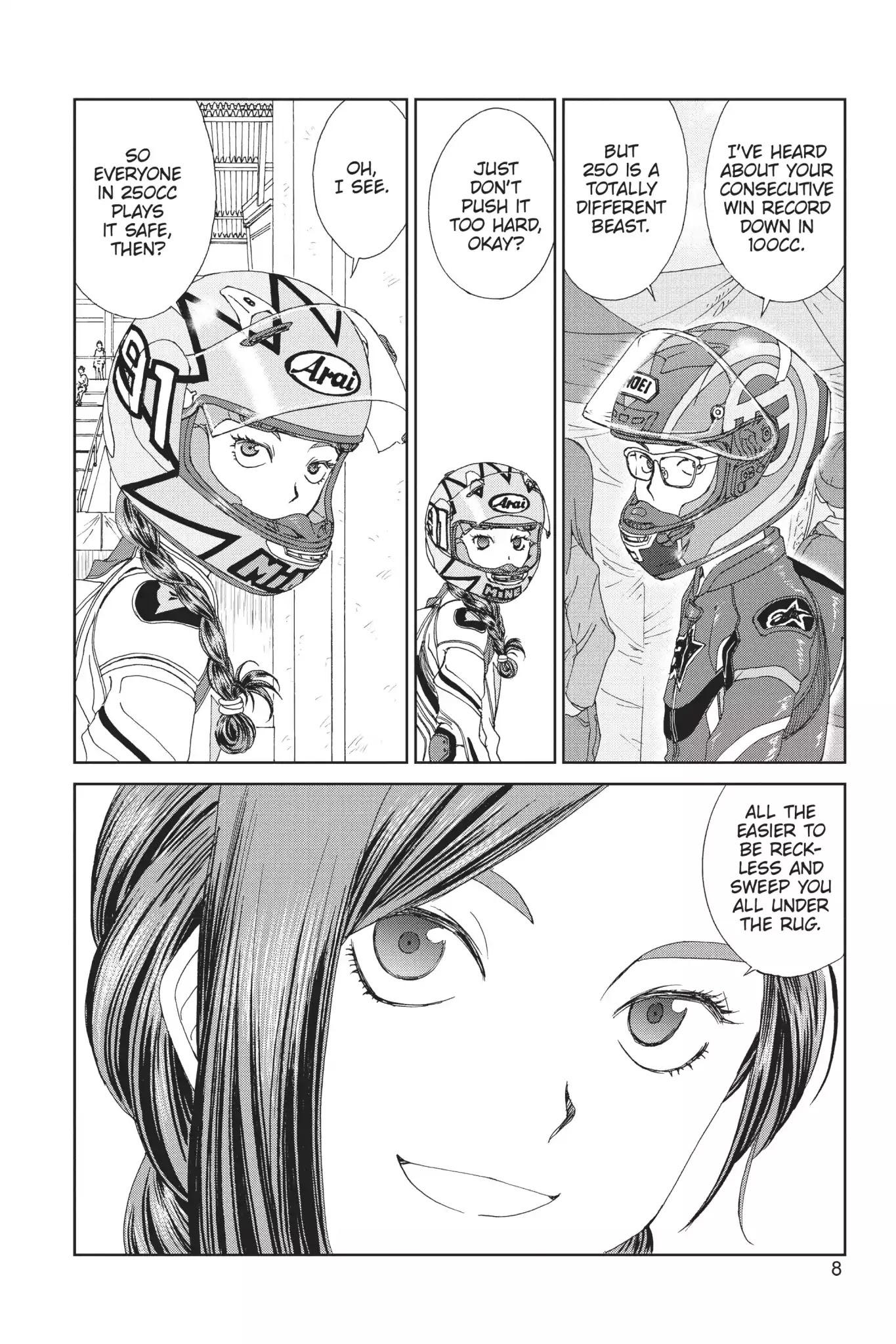 Toppu GP Chapter 13 page 9 - Chapter 13: Lap 13: 250CC Class