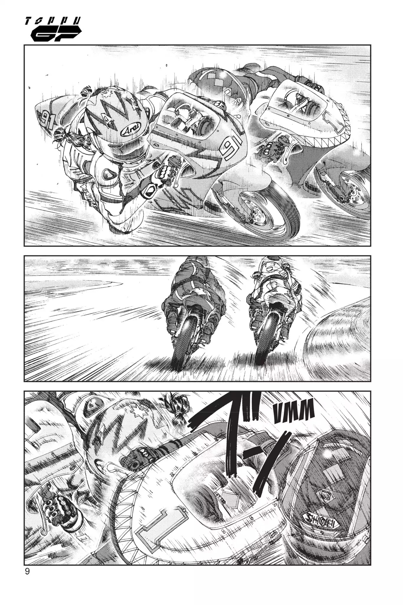 Toppu GP Chapter 14 page 10 - Chapter 14: Lap 14: Rising Pulse