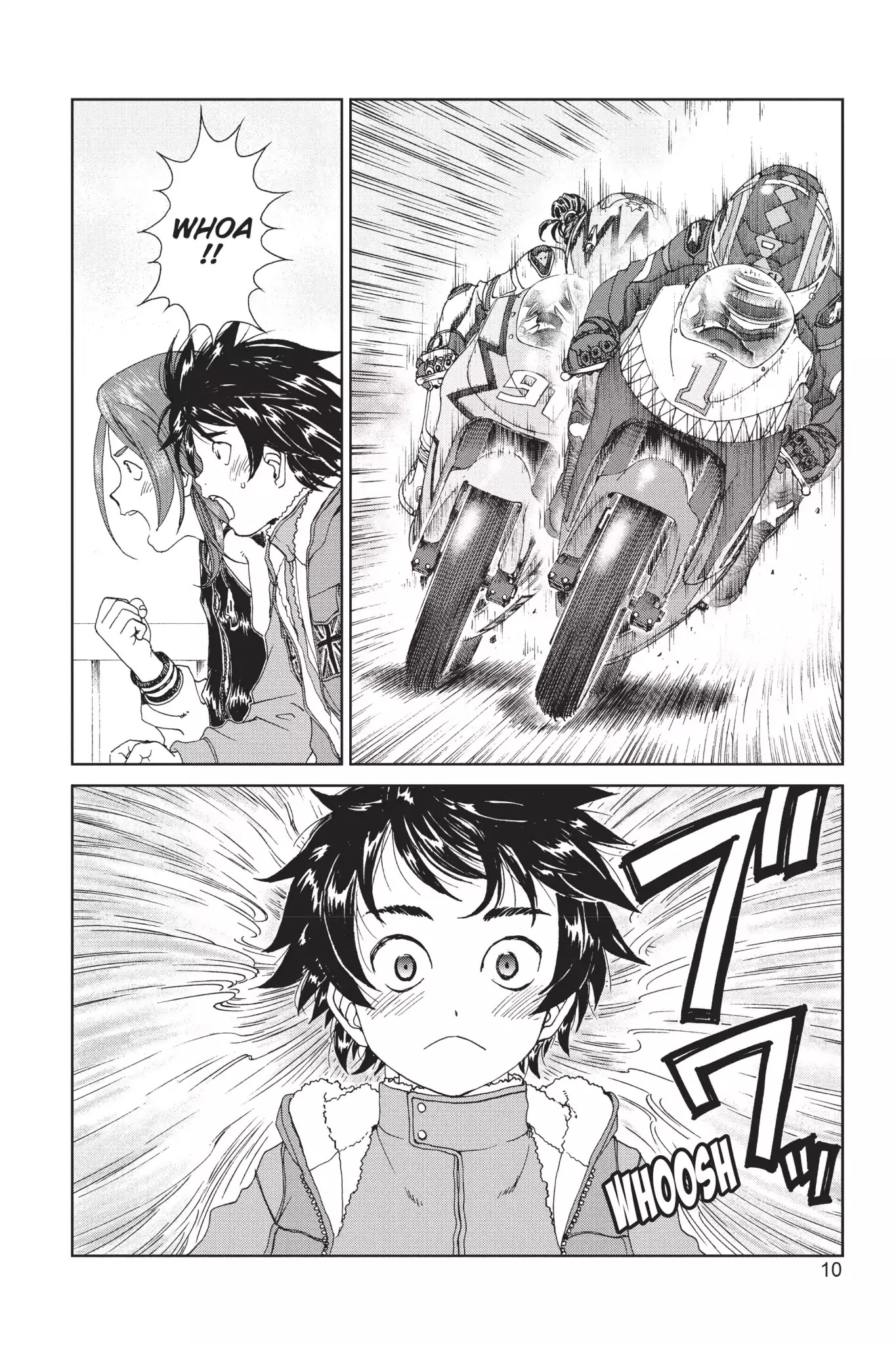 Toppu GP Chapter 14 page 11 - Chapter 14: Lap 14: Rising Pulse