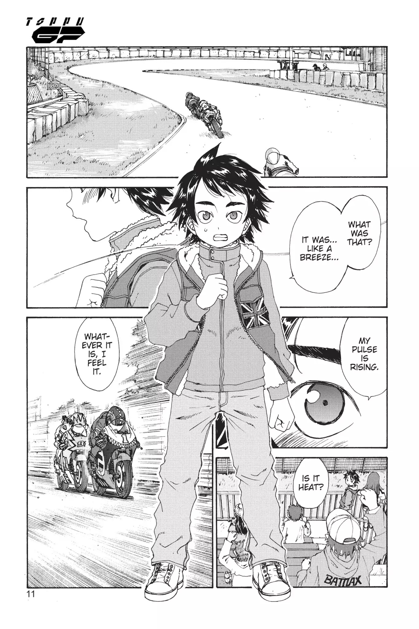 Toppu GP Chapter 14 page 12 - Chapter 14: Lap 14: Rising Pulse