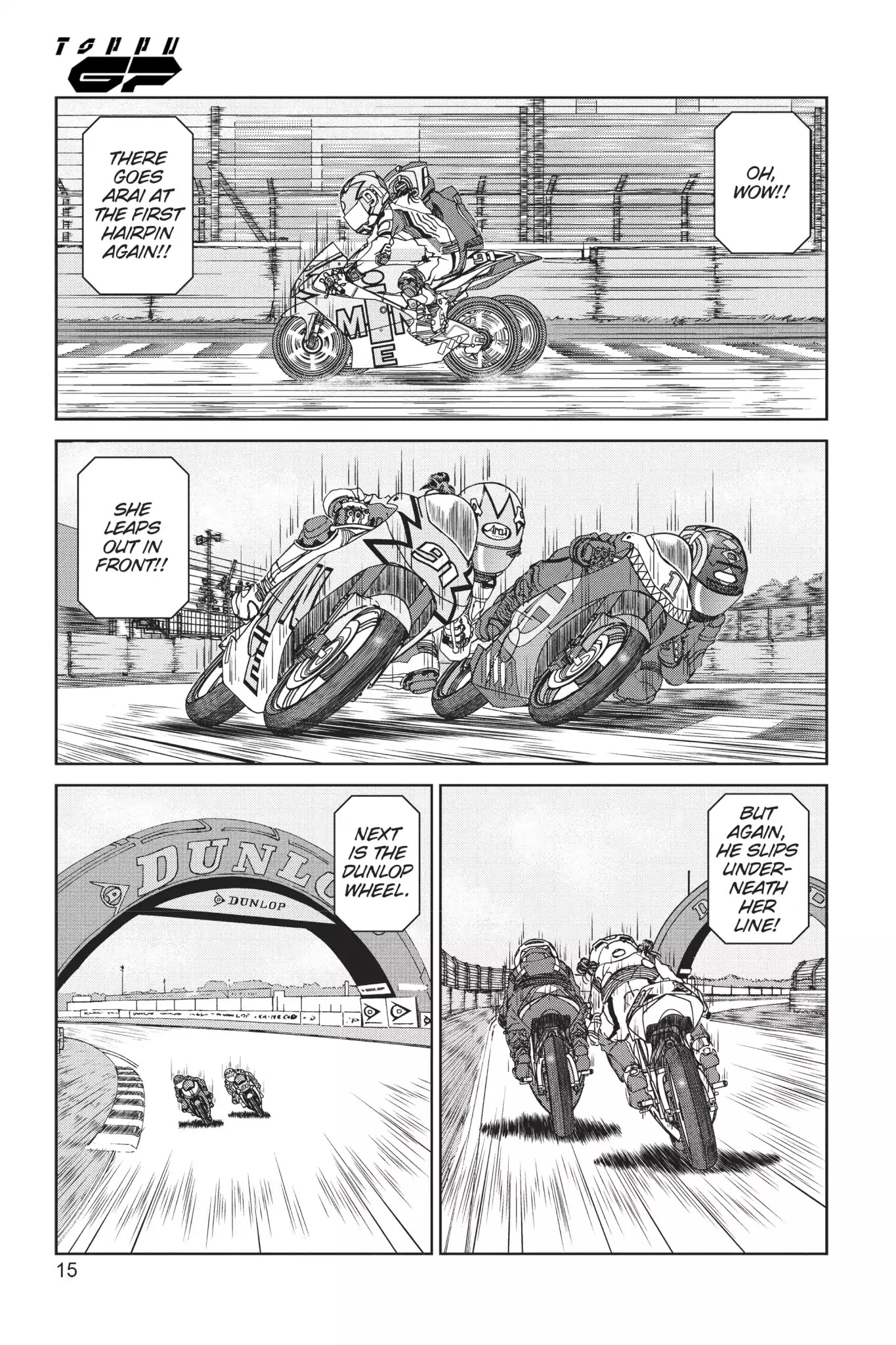 Toppu GP Chapter 14 page 16 - Chapter 14: Lap 14: Rising Pulse