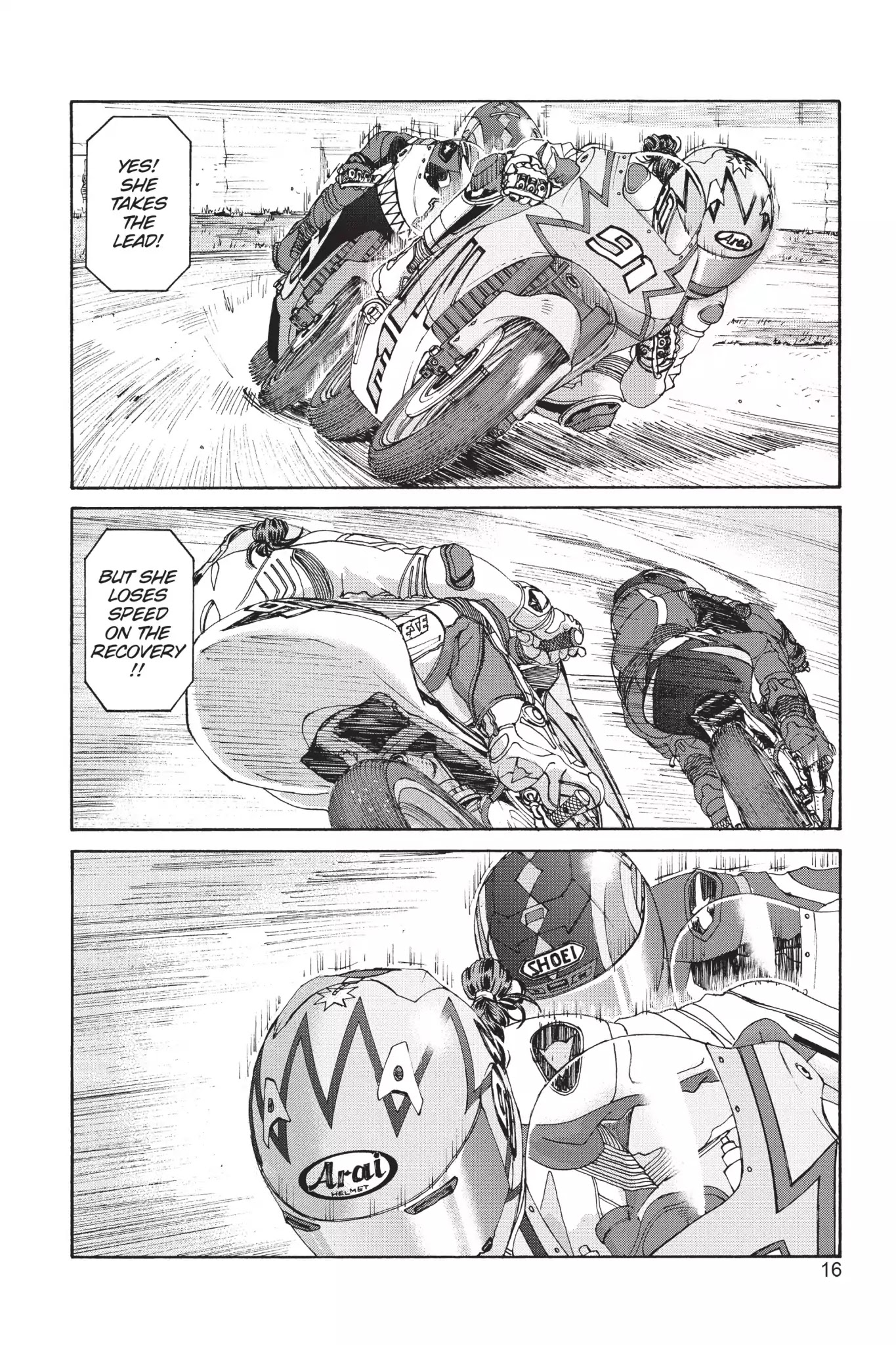 Toppu GP Chapter 14 page 17 - Chapter 14: Lap 14: Rising Pulse
