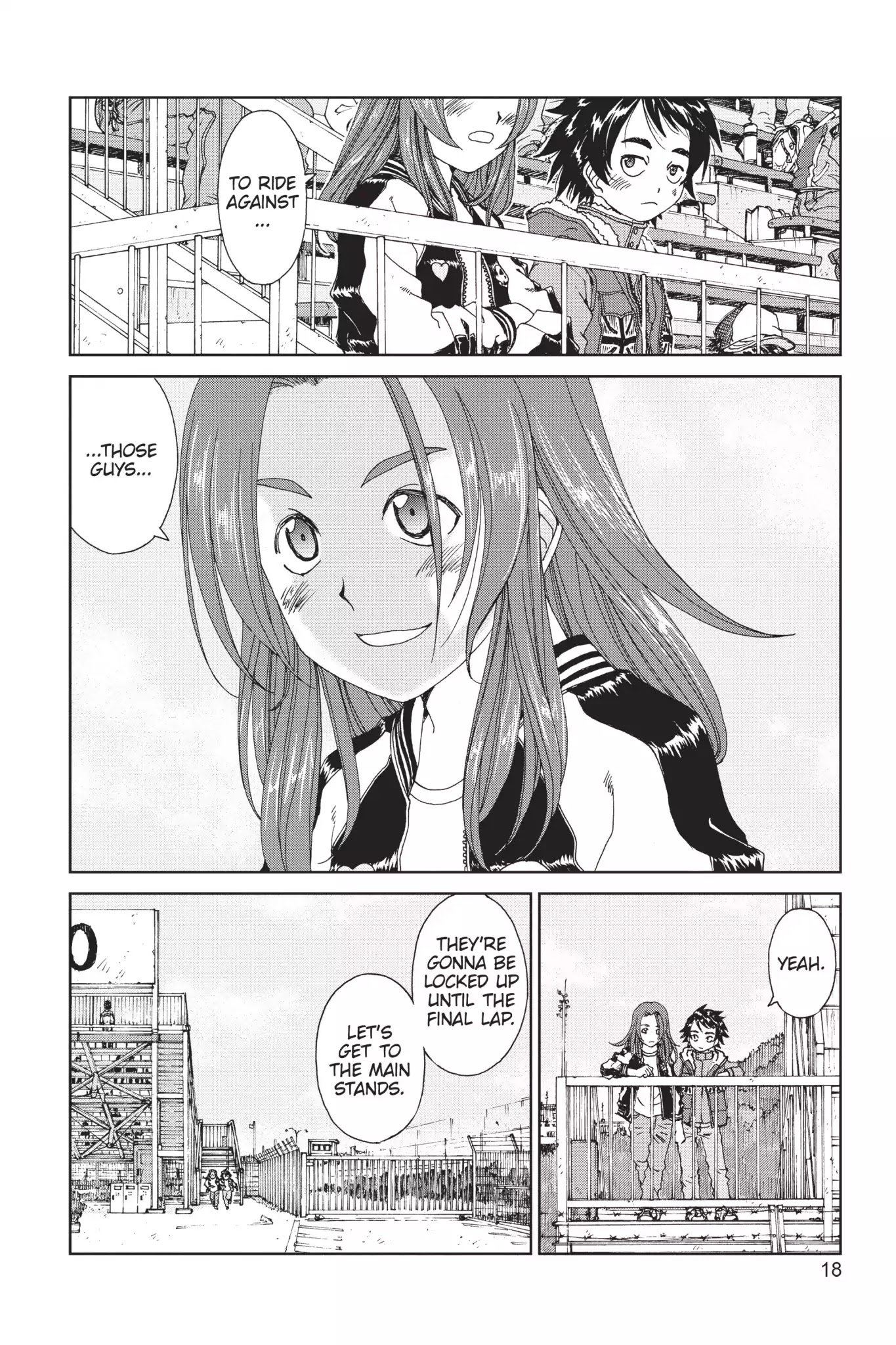 Toppu GP Chapter 14 page 19 - Chapter 14: Lap 14: Rising Pulse