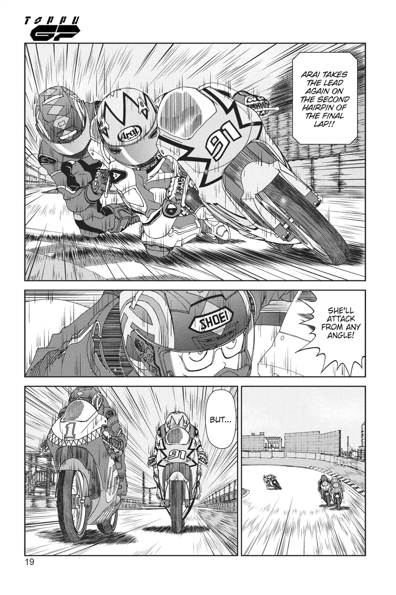 Toppu GP Chapter 14 page 20 - Chapter 14: Lap 14: Rising Pulse