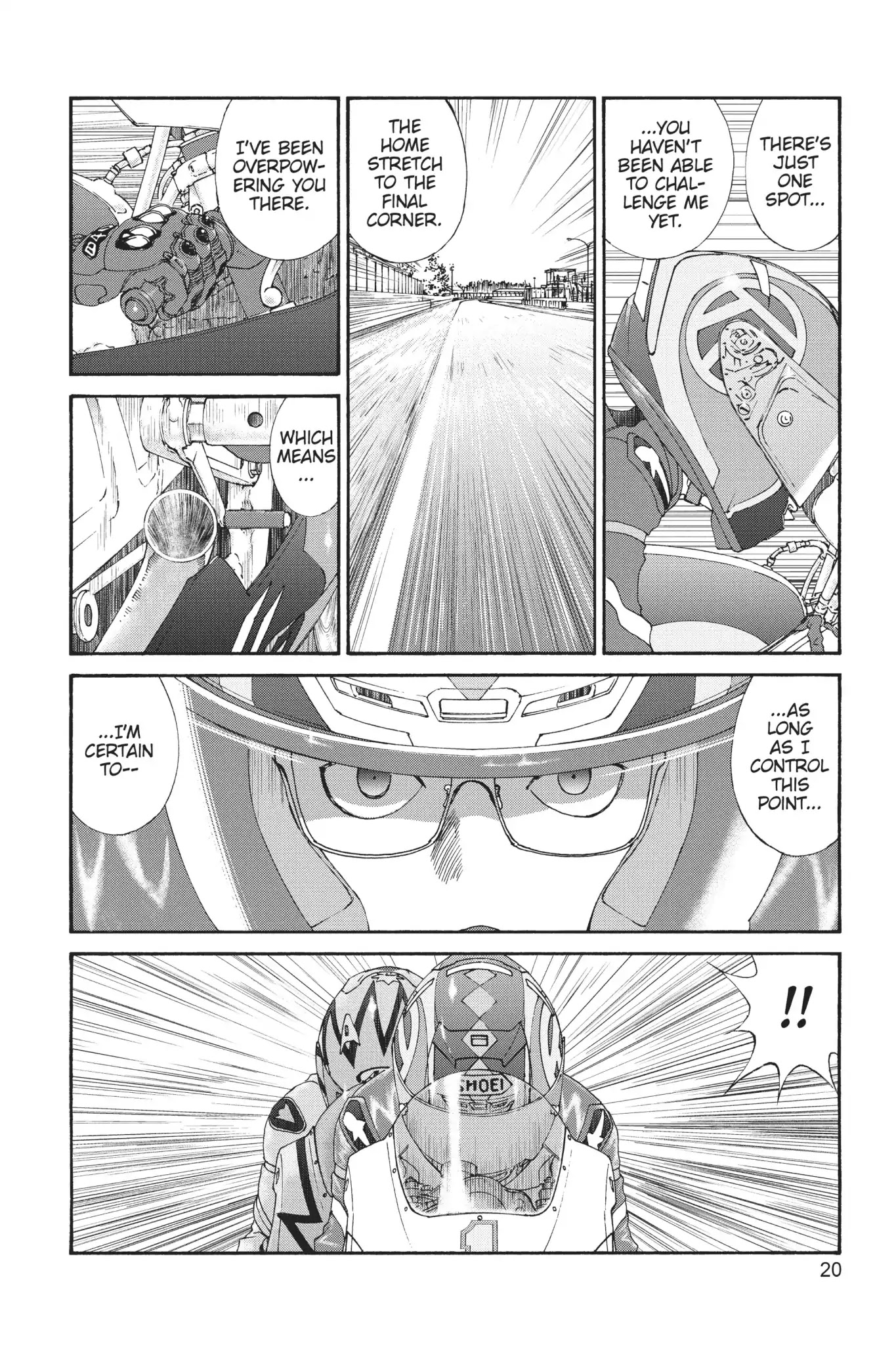 Toppu GP Chapter 14 page 21 - Chapter 14: Lap 14: Rising Pulse