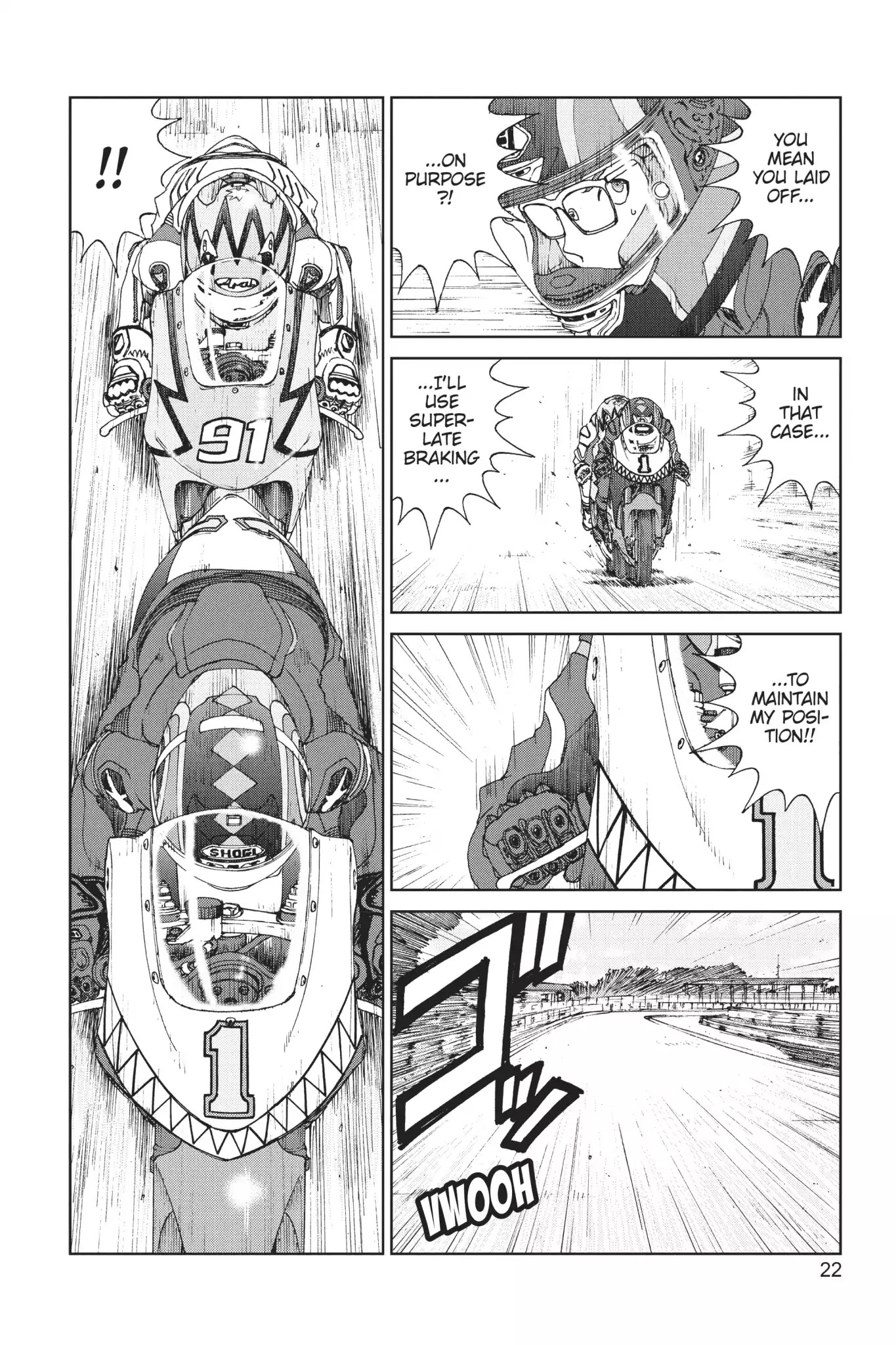 Toppu GP Chapter 14 page 23 - Chapter 14: Lap 14: Rising Pulse