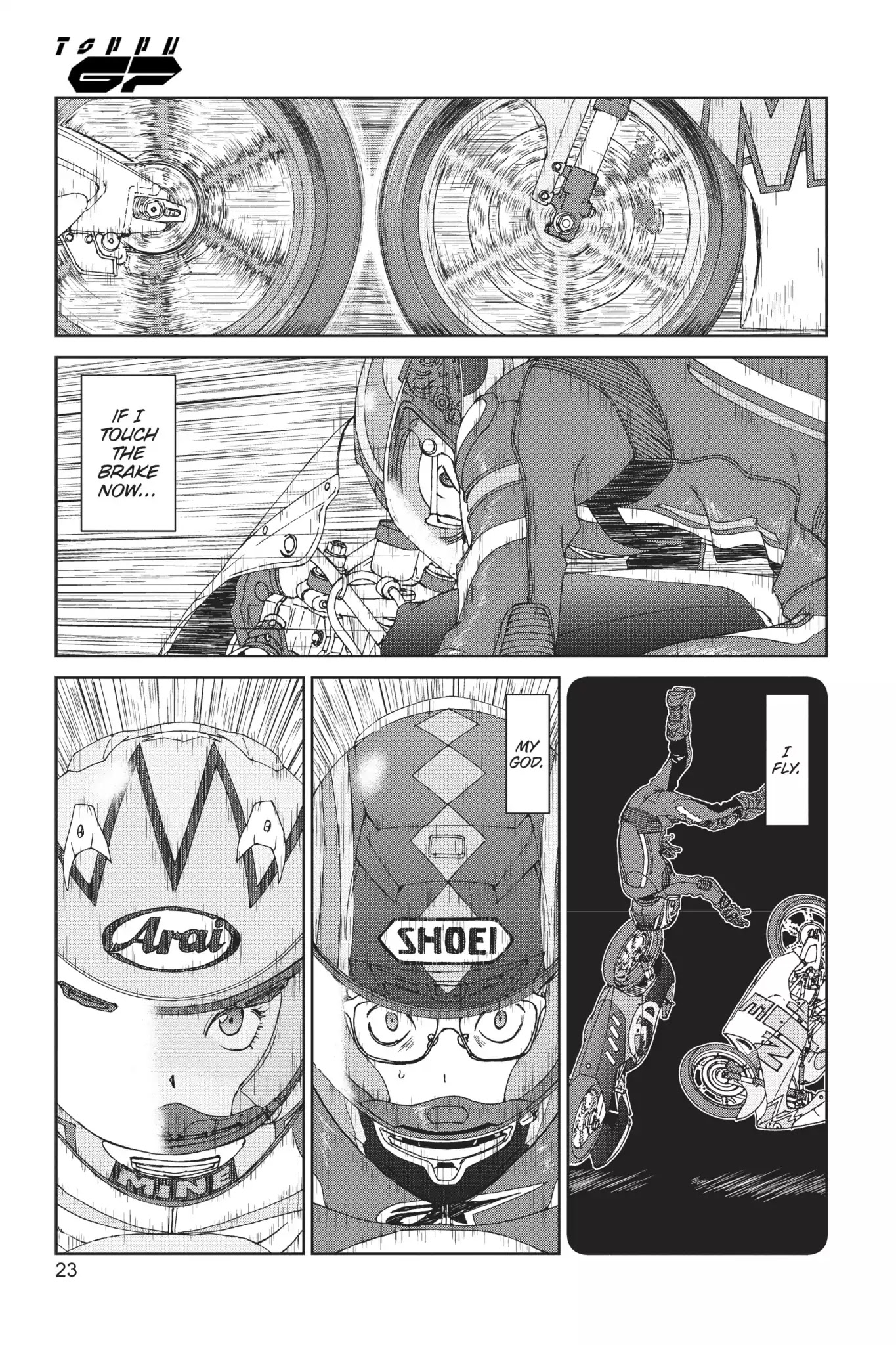 Toppu GP Chapter 14 page 24 - Chapter 14: Lap 14: Rising Pulse