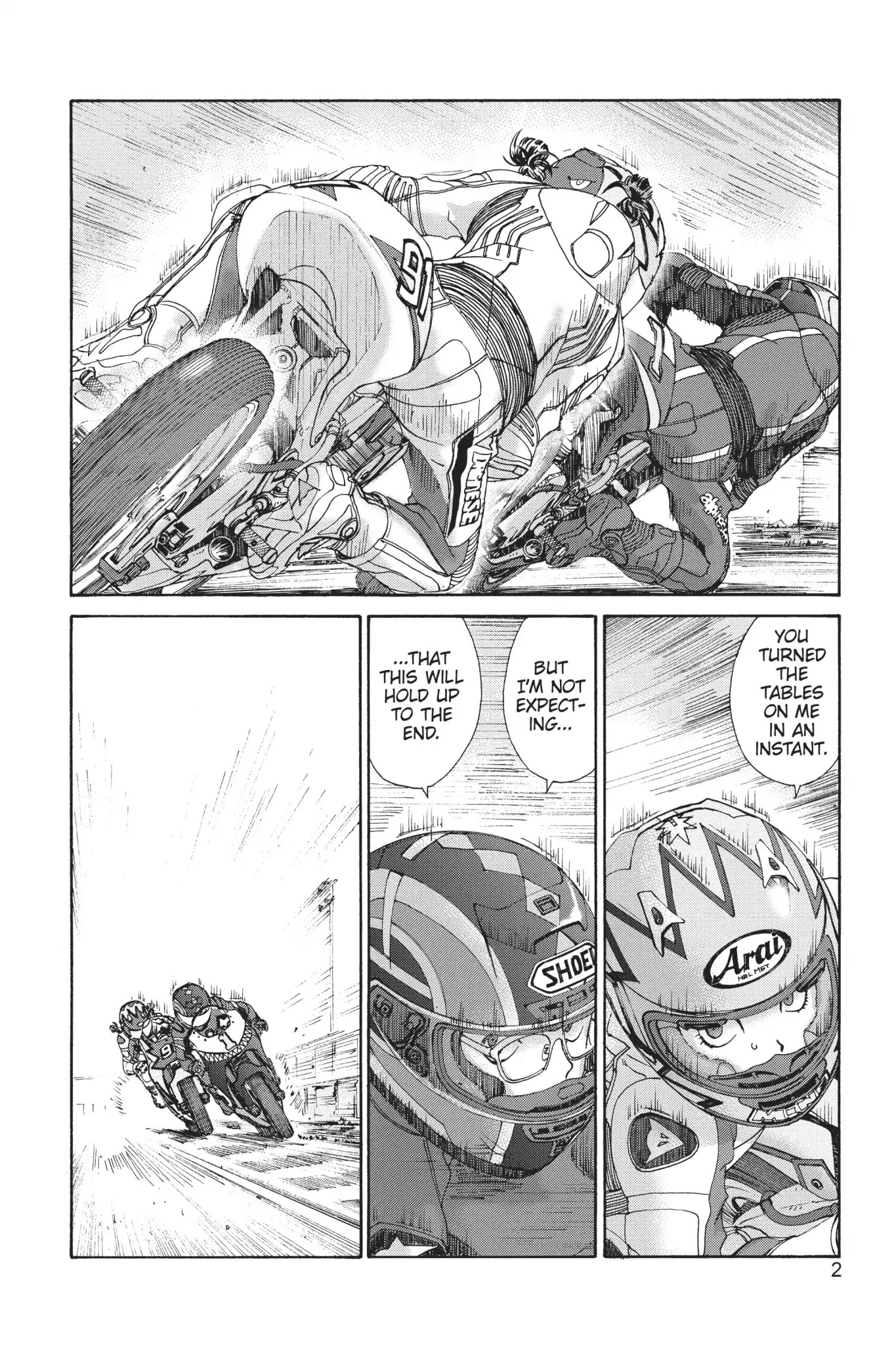 Toppu GP Chapter 14 page 3 - Chapter 14: Lap 14: Rising Pulse