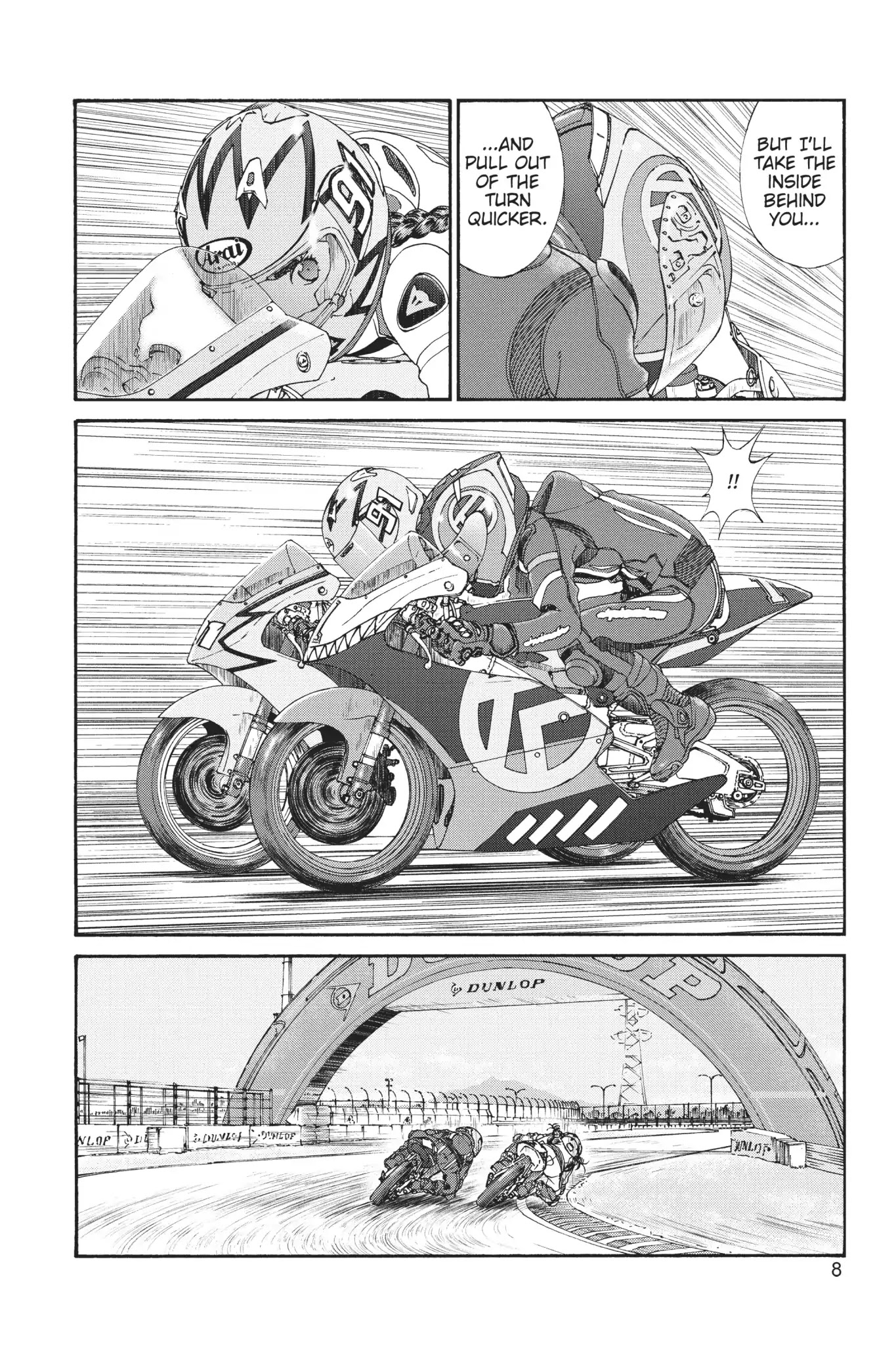 Toppu GP Chapter 14 page 9 - Chapter 14: Lap 14: Rising Pulse