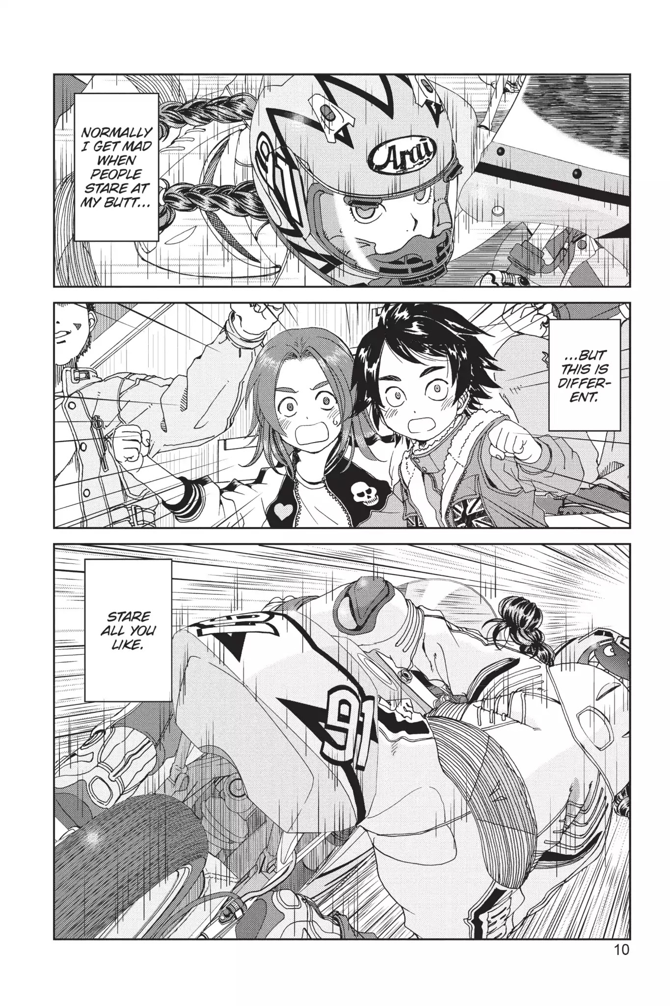 Toppu GP Chapter 15 page 10 - Chapter 15: Lap 15: Acceleration Battle