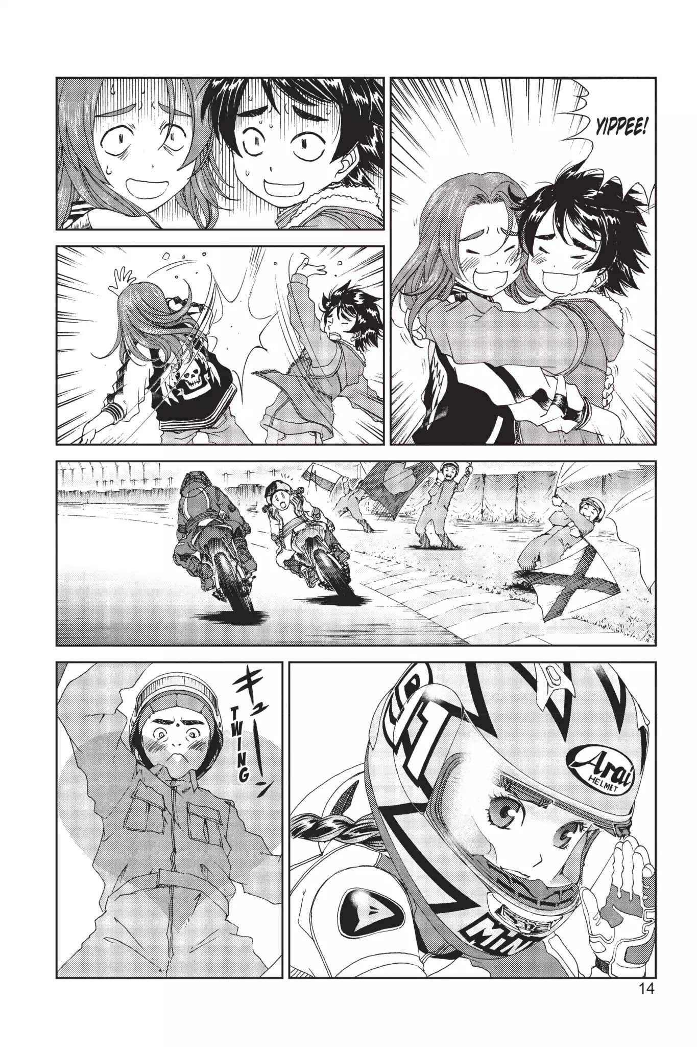 Toppu GP Chapter 15 page 14 - Chapter 15: Lap 15: Acceleration Battle