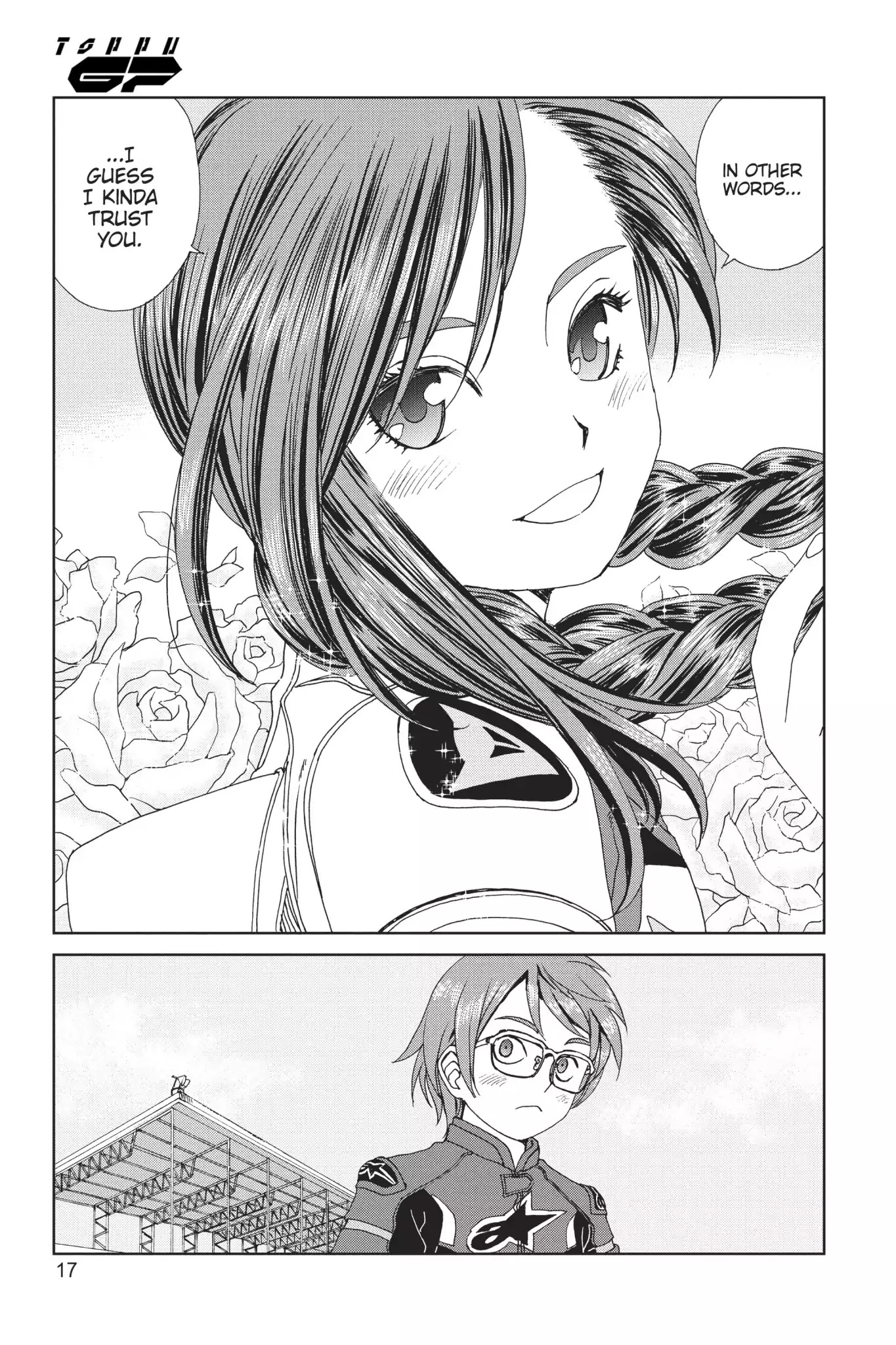Toppu GP Chapter 15 page 17 - Chapter 15: Lap 15: Acceleration Battle