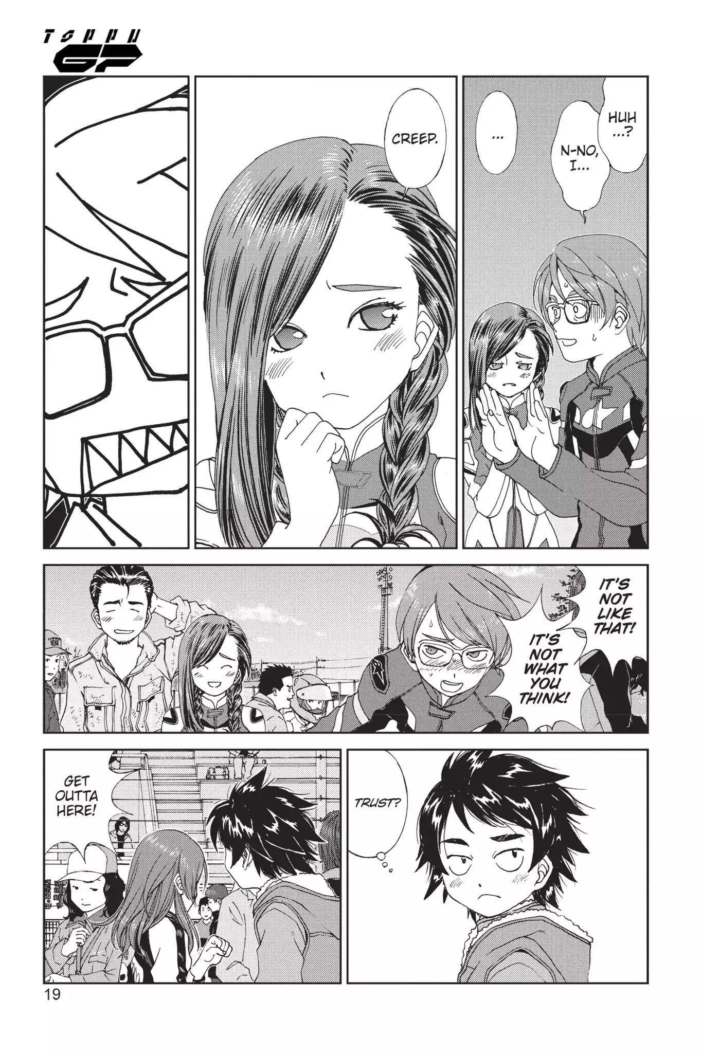 Toppu GP Chapter 15 page 19 - Chapter 15: Lap 15: Acceleration Battle