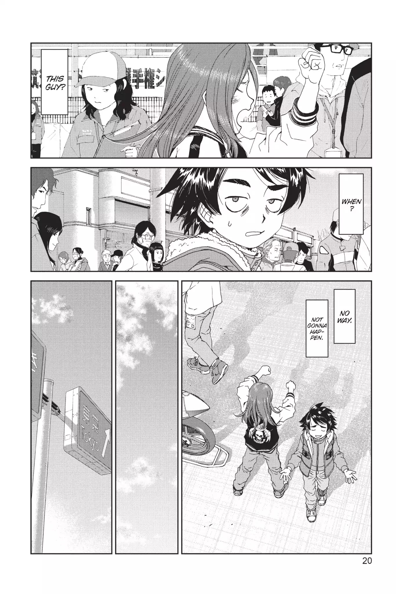 Toppu GP Chapter 15 page 20 - Chapter 15: Lap 15: Acceleration Battle