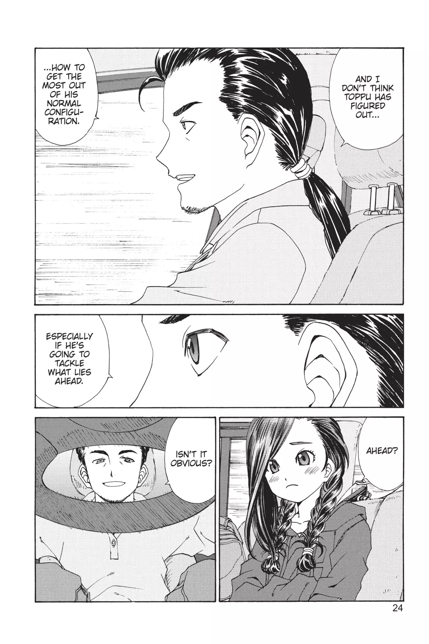 Toppu GP Chapter 15 page 24 - Chapter 15: Lap 15: Acceleration Battle