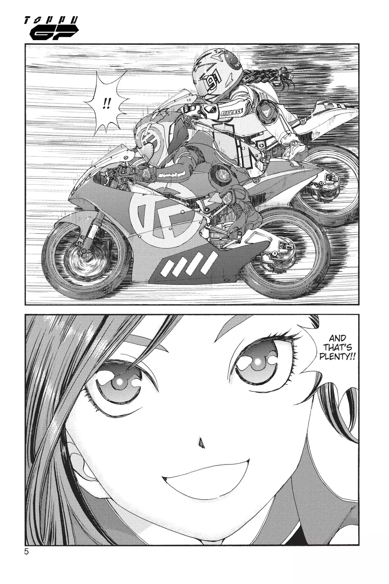 Toppu GP Chapter 15 page 6 - Chapter 15: Lap 15: Acceleration Battle