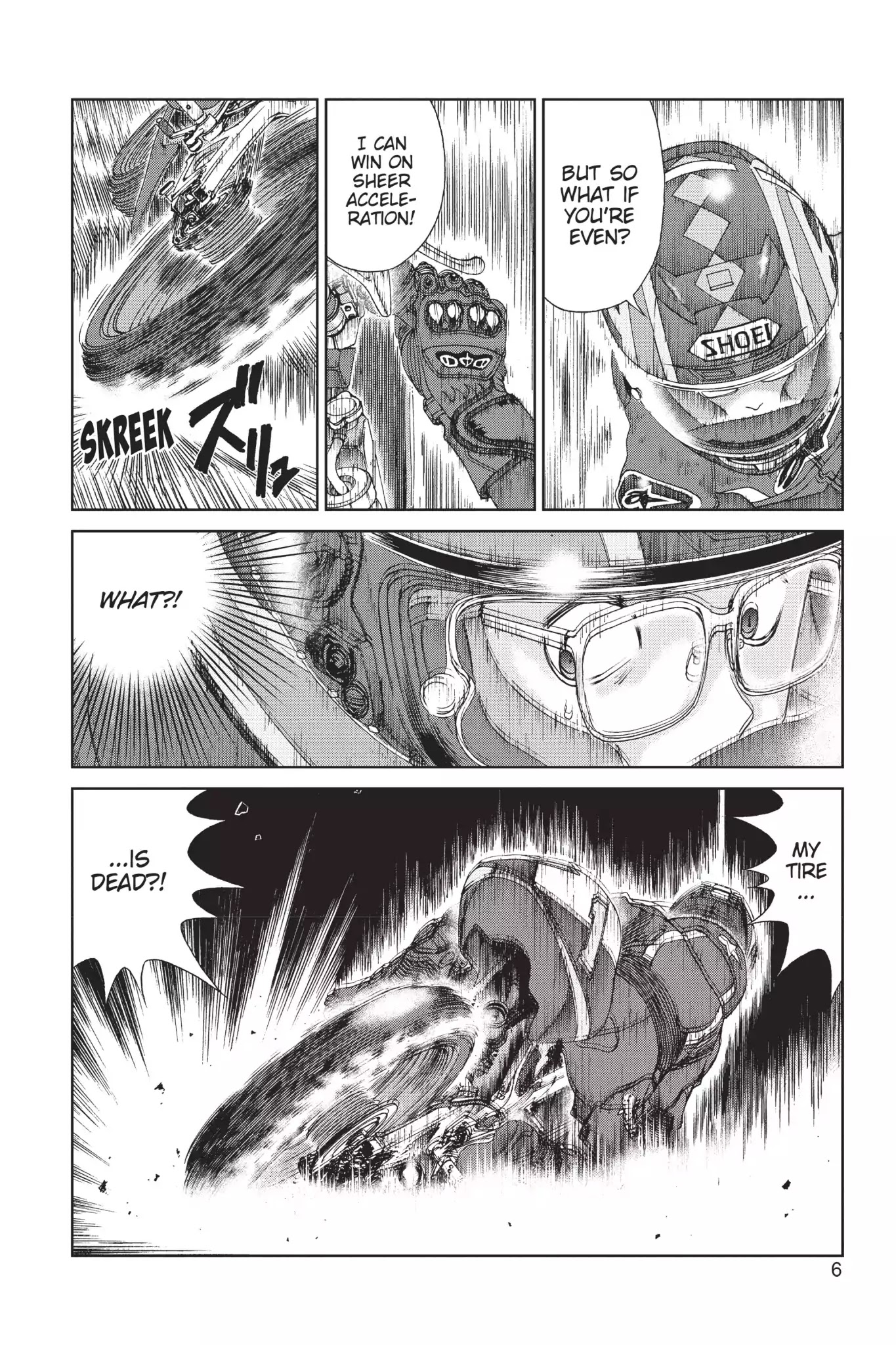 Toppu GP Chapter 15 page 7 - Chapter 15: Lap 15: Acceleration Battle