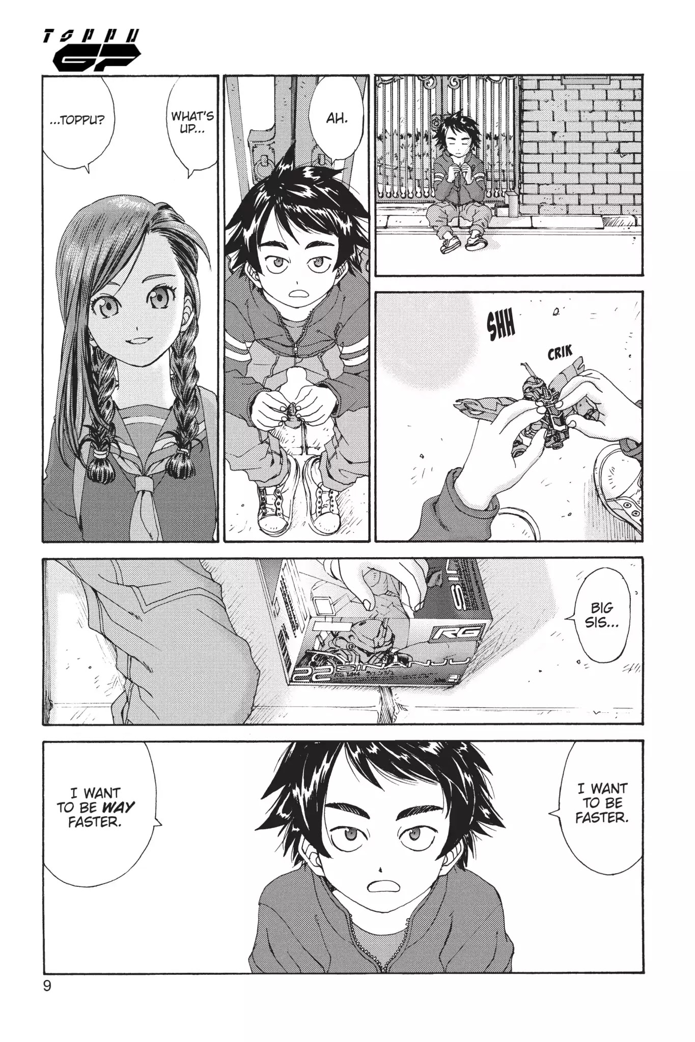 Toppu GP Chapter 16 page 10 - Chapter 16: Lap 16: Desire To Win