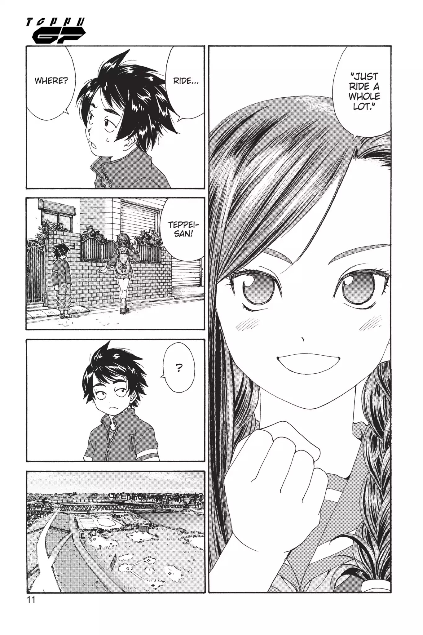 Toppu GP Chapter 16 page 12 - Chapter 16: Lap 16: Desire To Win