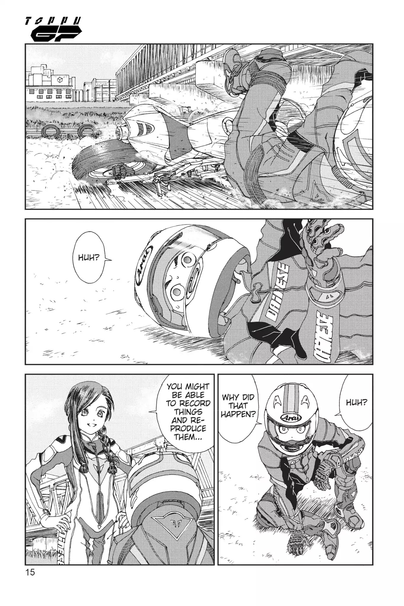 Toppu GP Chapter 16 page 16 - Chapter 16: Lap 16: Desire To Win