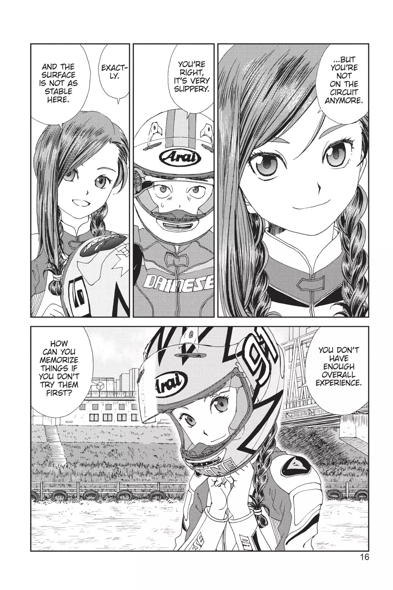 Toppu GP Chapter 16 page 17 - Chapter 16: Lap 16: Desire To Win