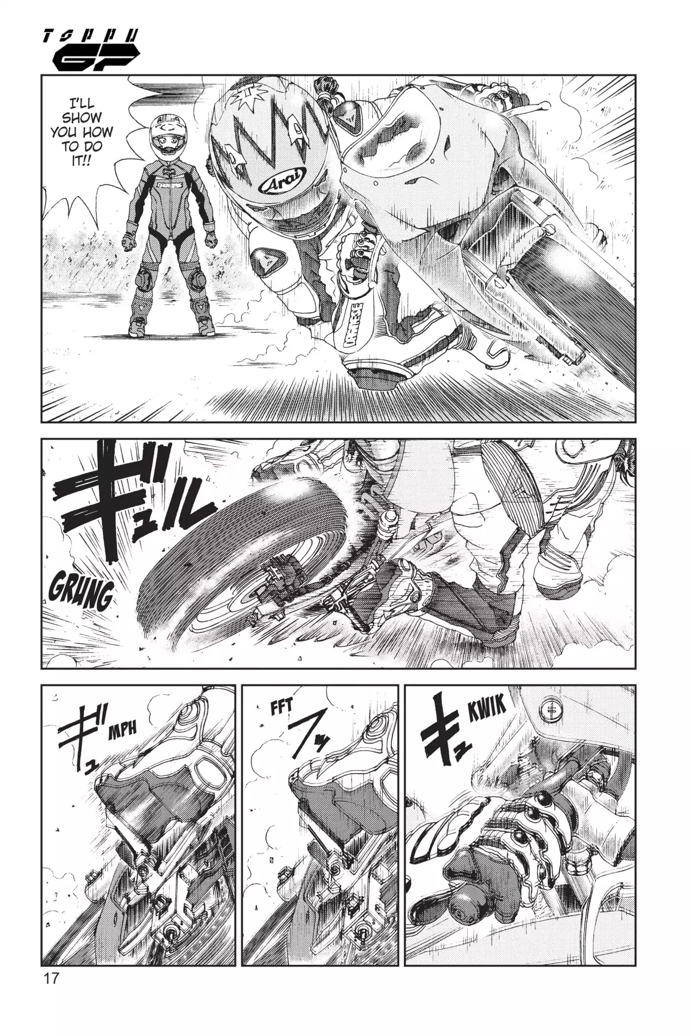 Toppu GP Chapter 16 page 18 - Chapter 16: Lap 16: Desire To Win