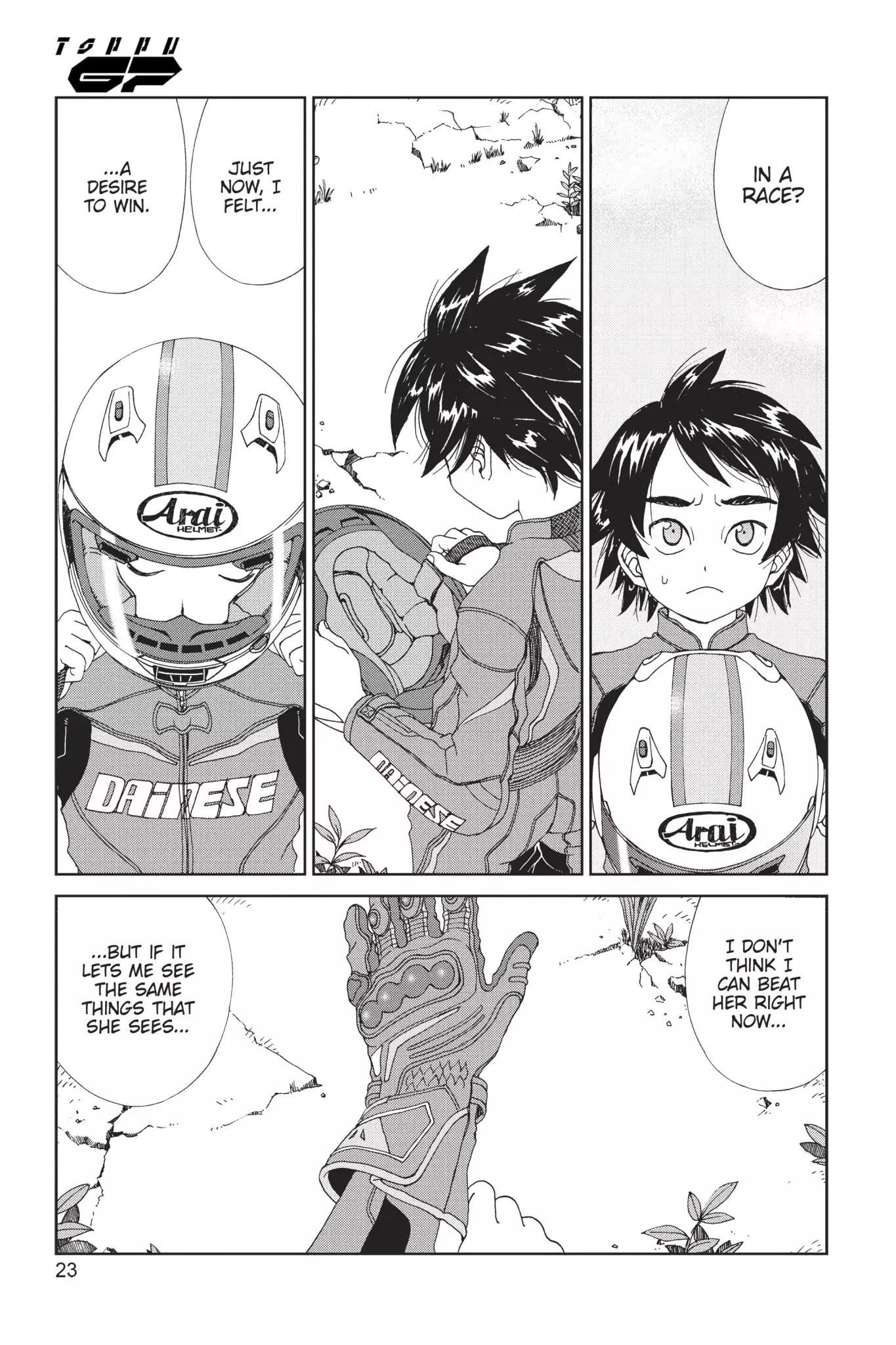 Toppu GP Chapter 16 page 24 - Chapter 16: Lap 16: Desire To Win