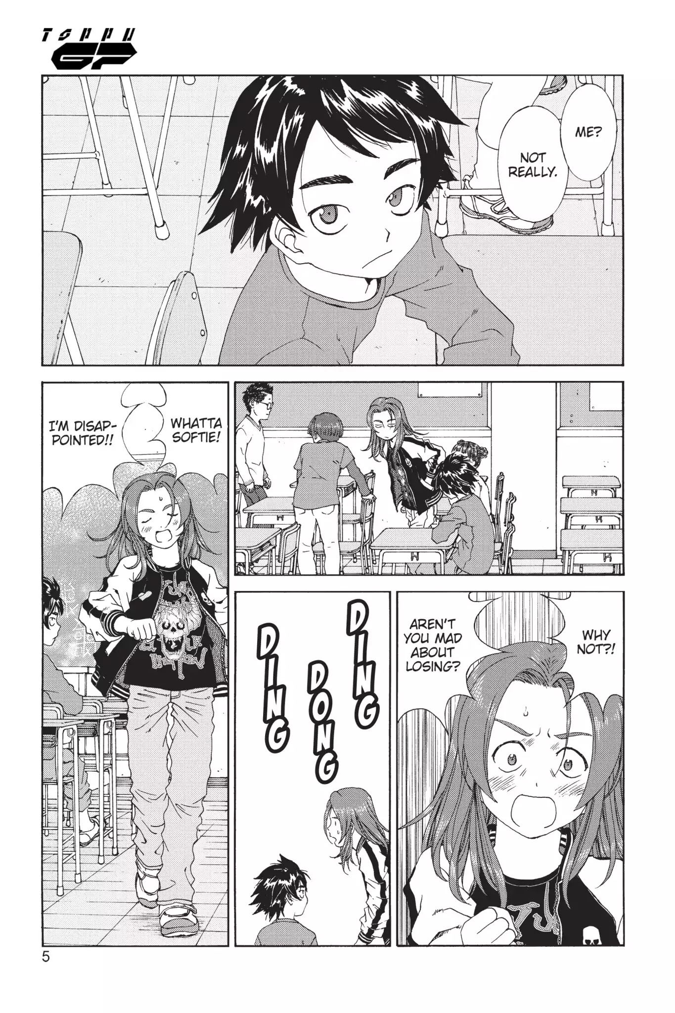 Toppu GP Chapter 16 page 6 - Chapter 16: Lap 16: Desire To Win