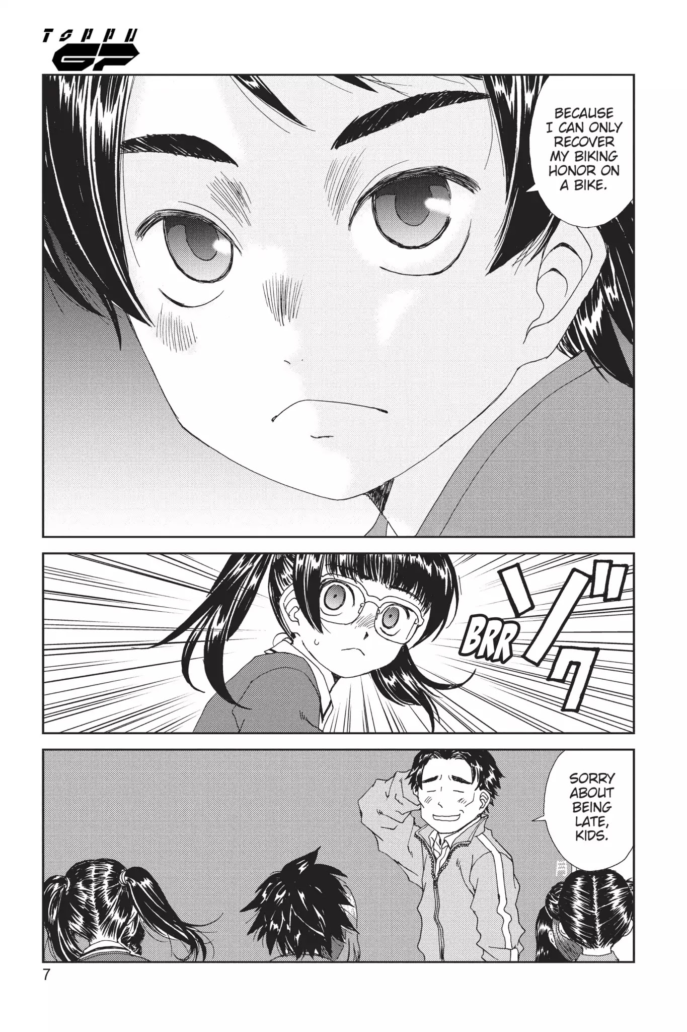 Toppu GP Chapter 16 page 8 - Chapter 16: Lap 16: Desire To Win