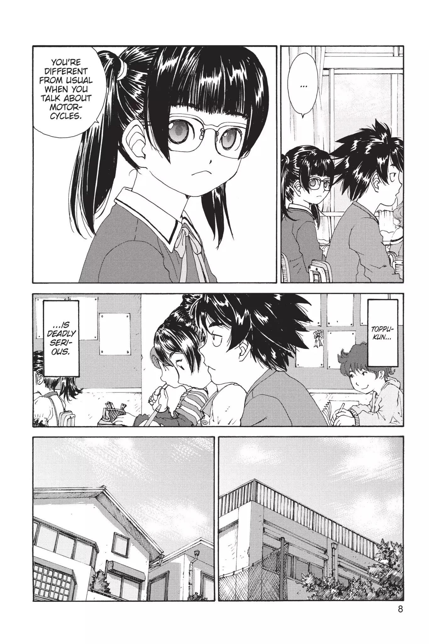 Toppu GP Chapter 16 page 9 - Chapter 16: Lap 16: Desire To Win