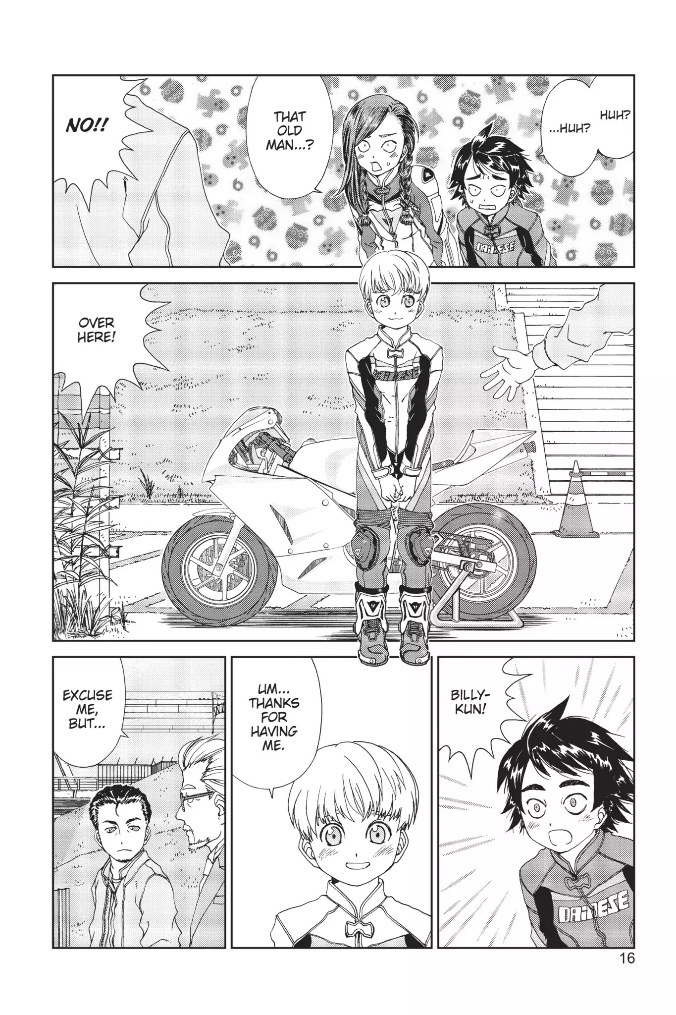 Toppu GP Chapter 17 page 17 - Chapter 17: Lap 17: Spin, Spin, Spin
