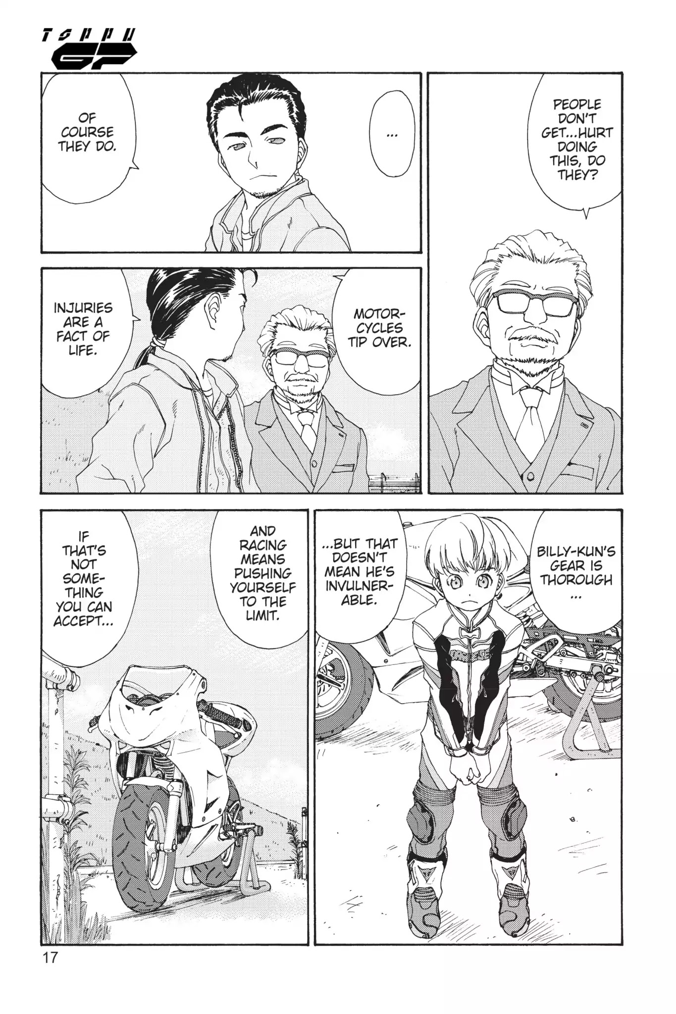 Toppu GP Chapter 17 page 18 - Chapter 17: Lap 17: Spin, Spin, Spin