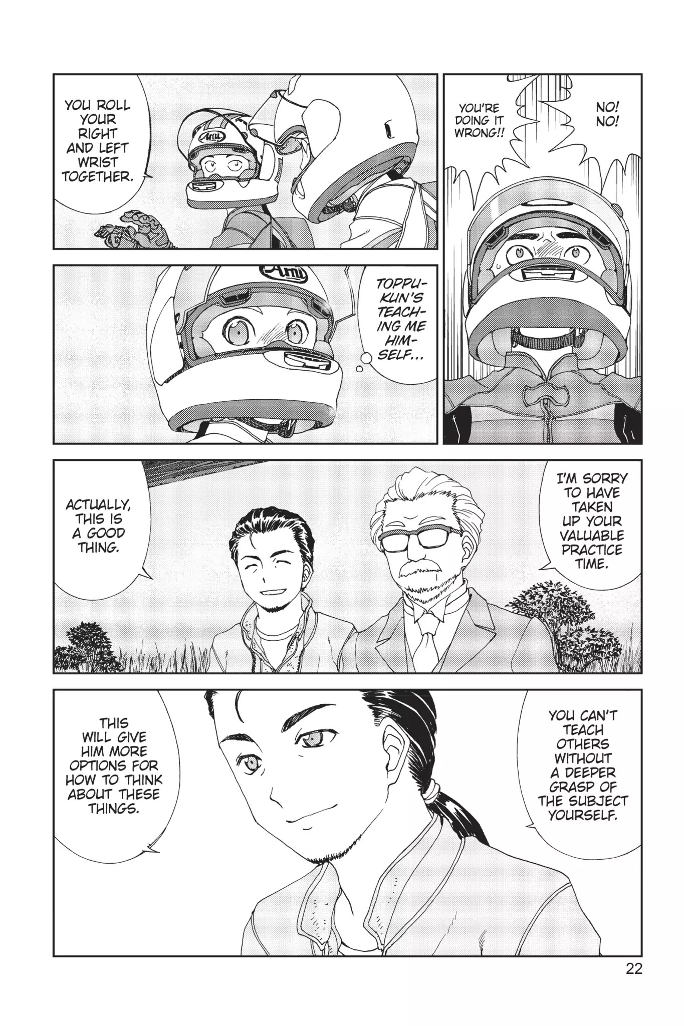Toppu GP Chapter 17 page 23 - Chapter 17: Lap 17: Spin, Spin, Spin