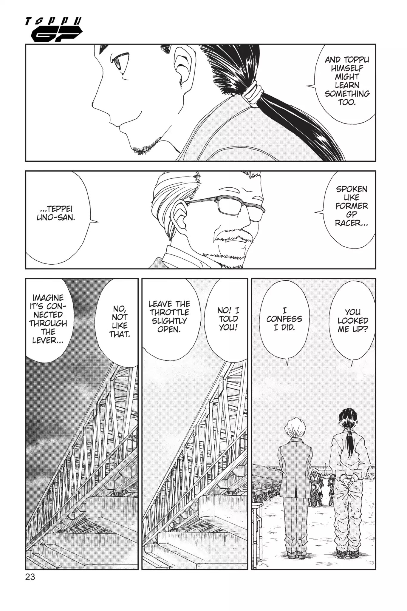 Toppu GP Chapter 17 page 24 - Chapter 17: Lap 17: Spin, Spin, Spin