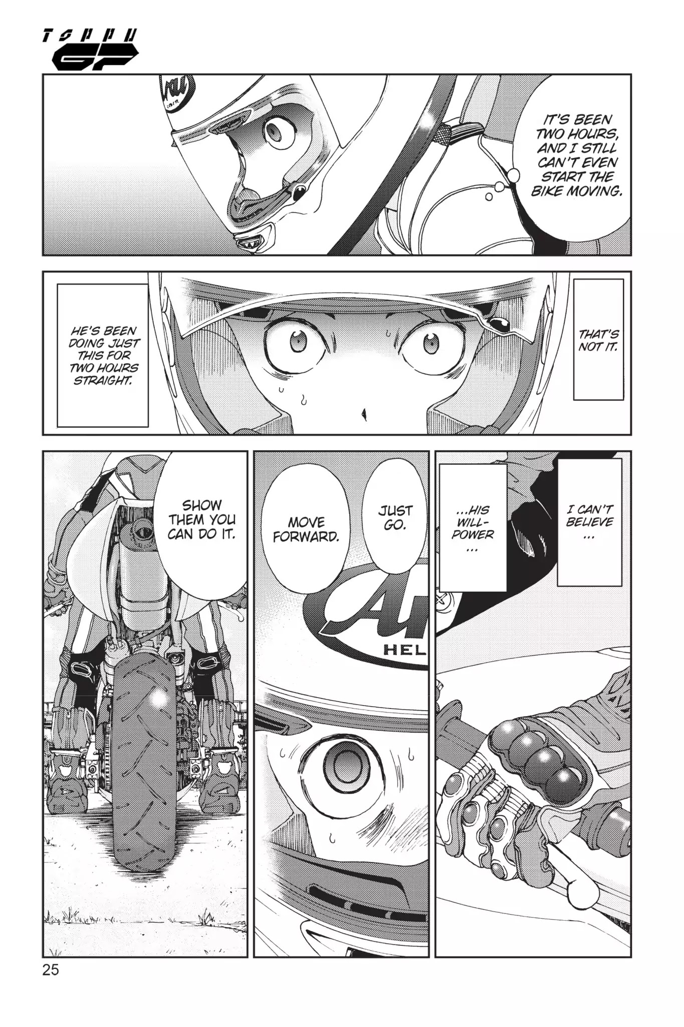 Toppu GP Chapter 17 page 26 - Chapter 17: Lap 17: Spin, Spin, Spin